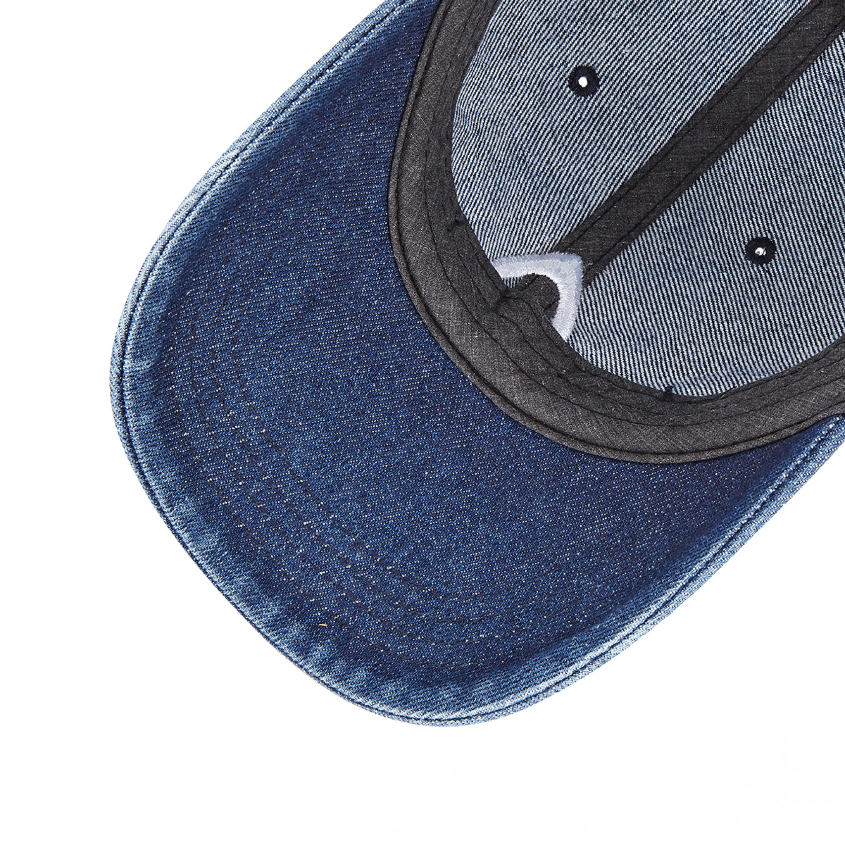 Washed Denim Ball Cap / 10049620000