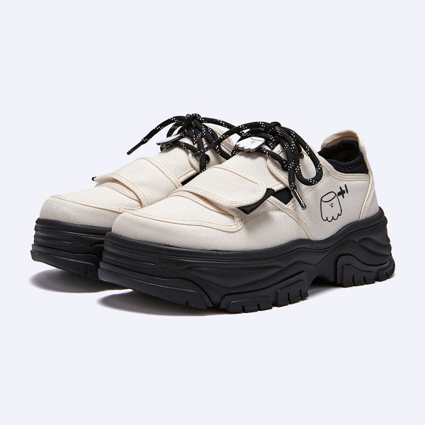 ◆OTZ SHOES◆ 3300 Hi Sneaker V2 FLOTEA0U41 OTZ 오찌X우무 3300 캔버스 하이 화이트 , FLOTEA0U11