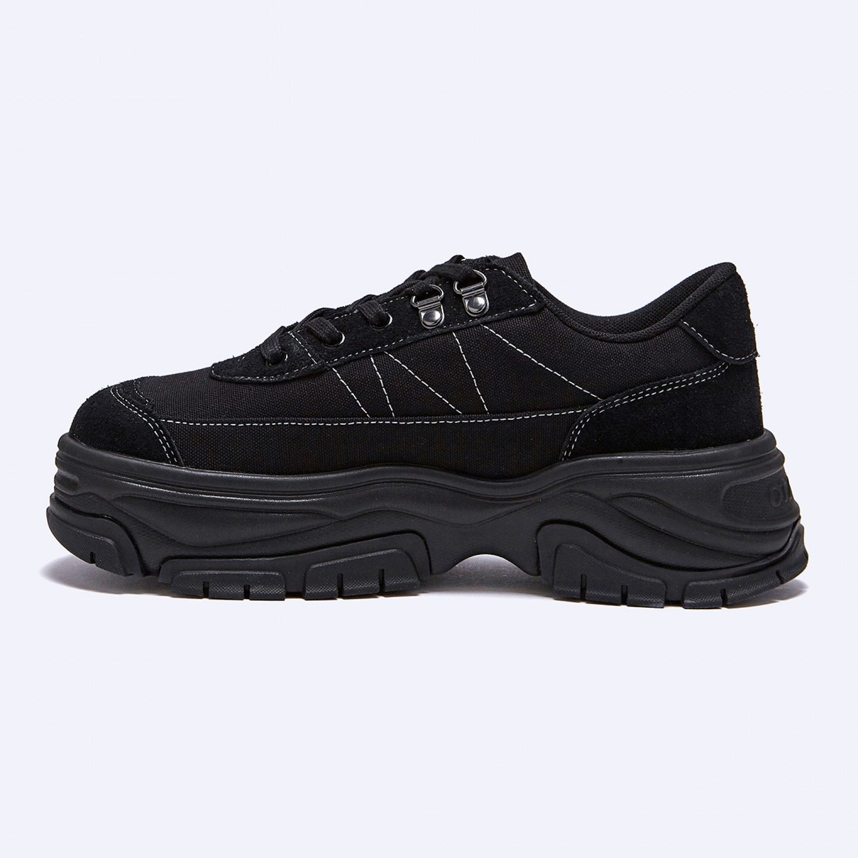 3300 하이 스니커 블랙 / FLOTEA0U12