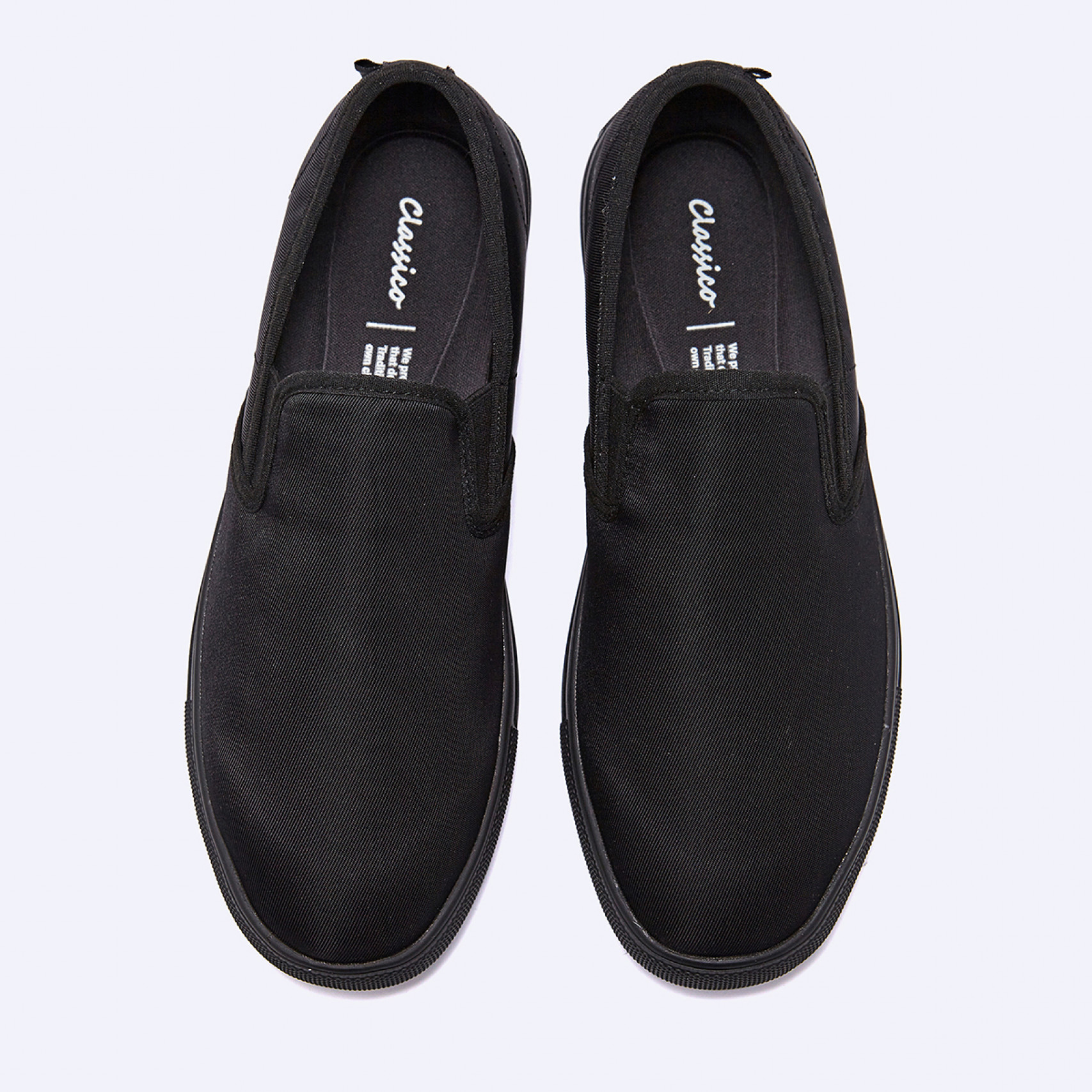 클래시라이트 경량 슬립온 올블랙 / FLCCEA1U05