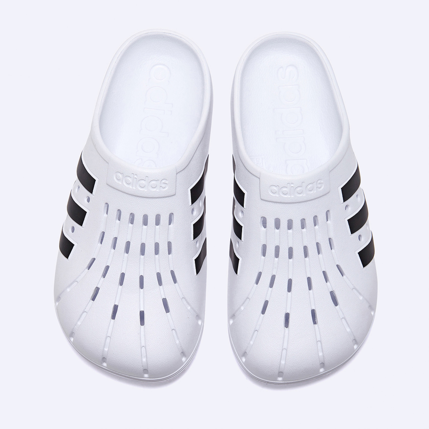 아딜렛 클로그 화이트 / FY8970 / FLADES1U20