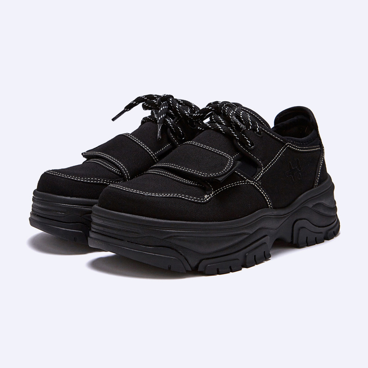 3300 캔버스 하이 코어 올 블랙 / FLOTEA0U06