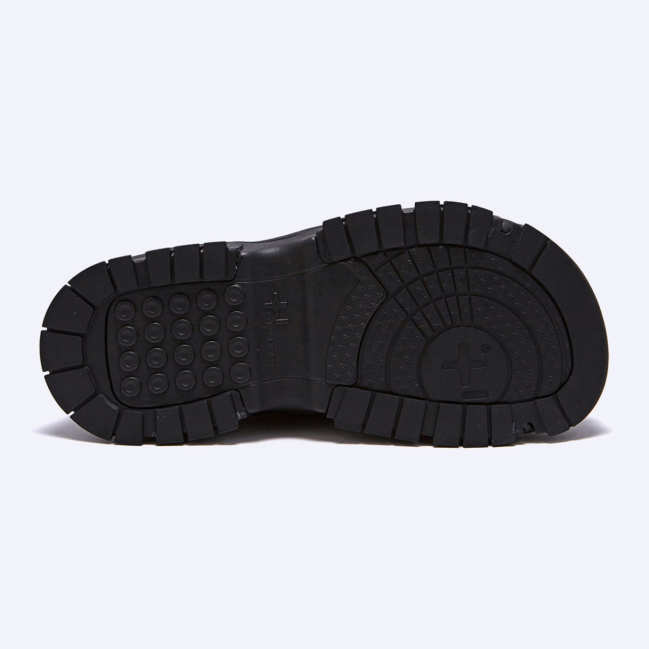 3300 캔버스 하이 코어 올 블랙 / FLOTEA0U06