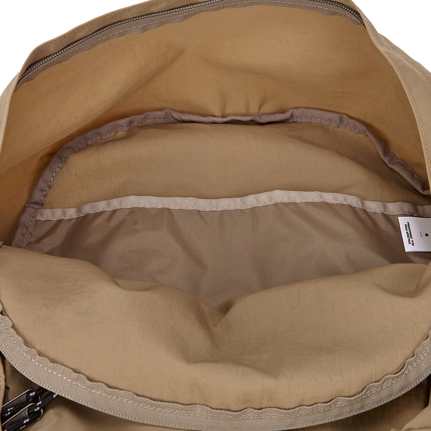 나일론 백팩 베이지 / FLFAEA1B02