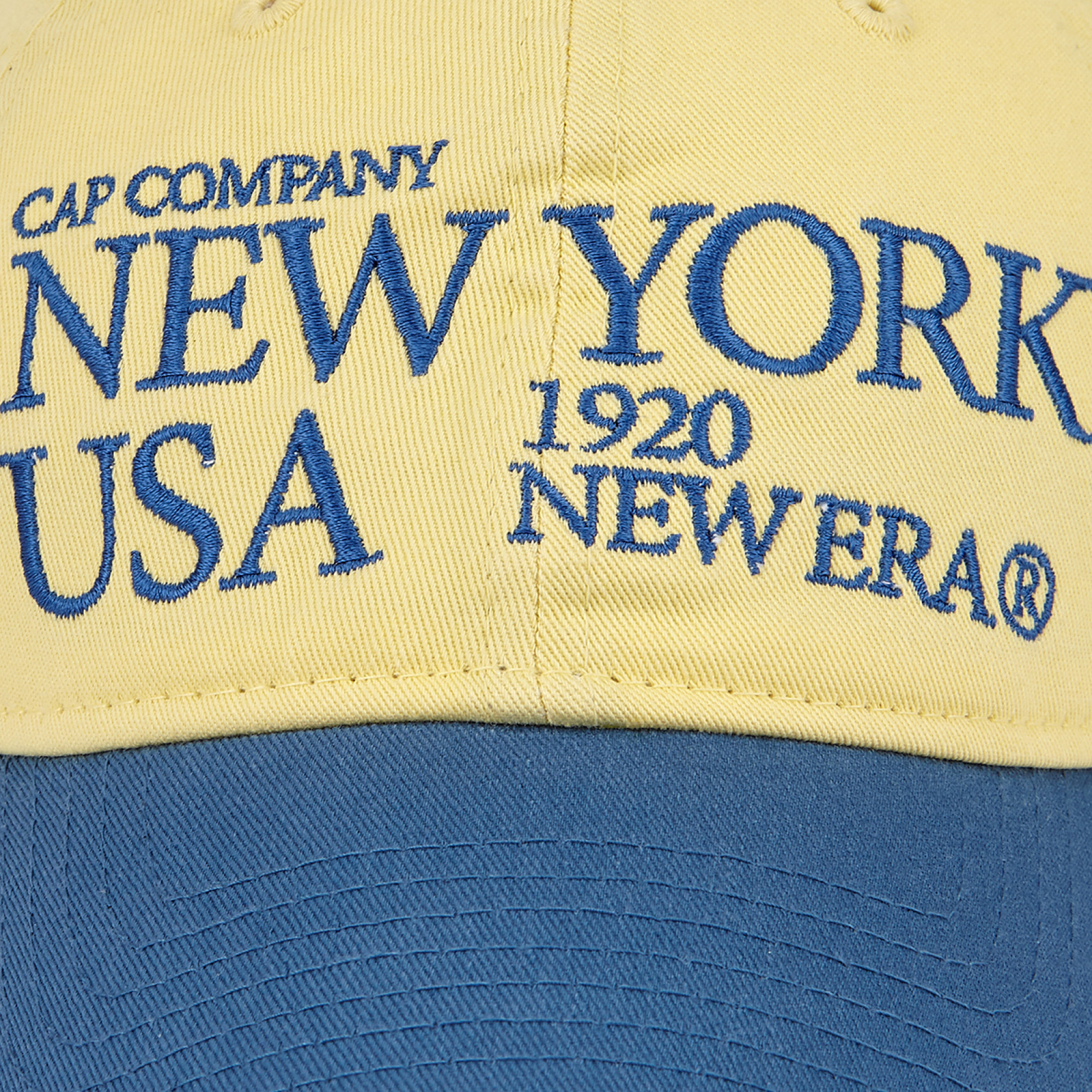 뉴욕 스크립트 언스트럭쳐 볼캡 소프트 옐로우 / 14205920