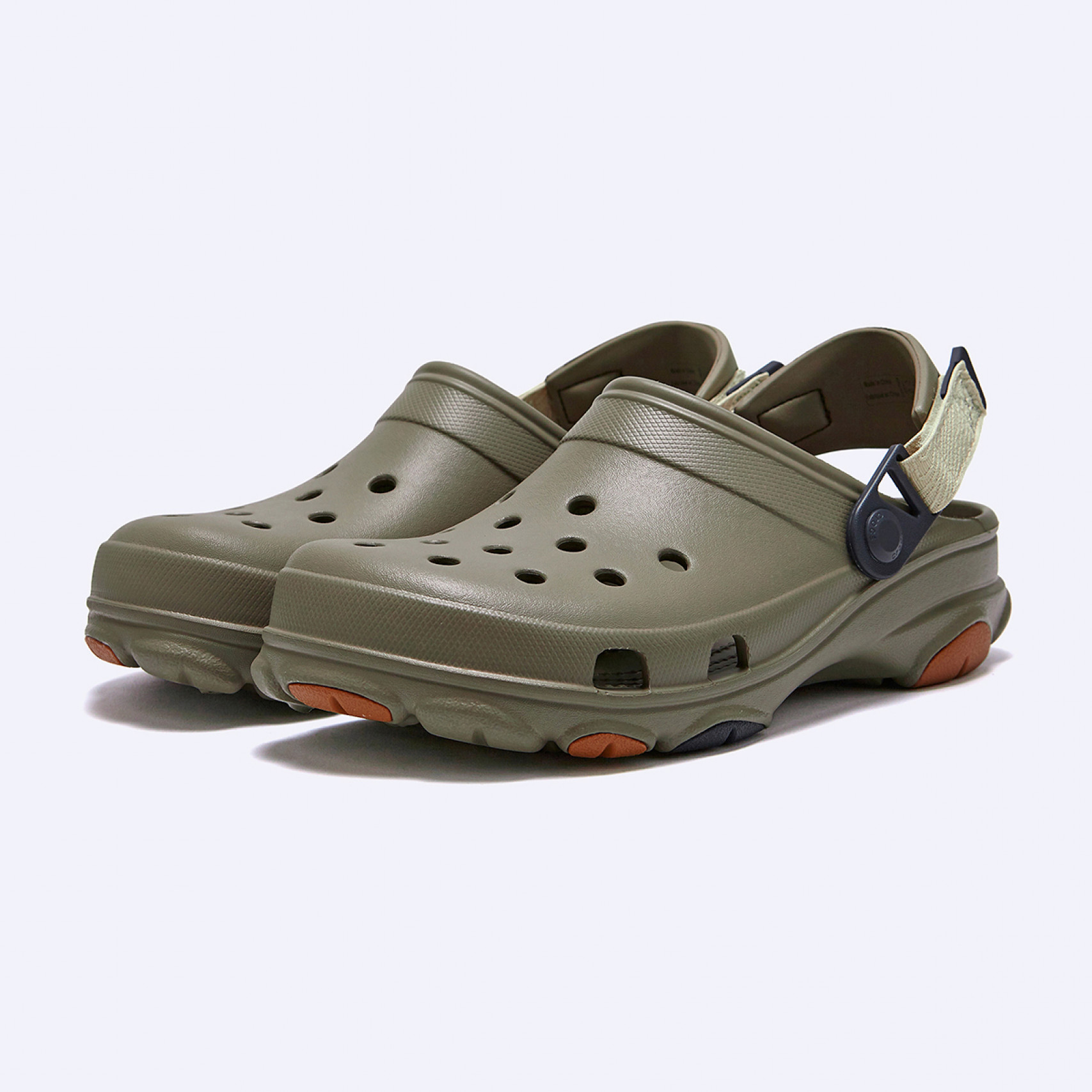 클래식 올 터레인 클로그 카키 / 206340-2F9