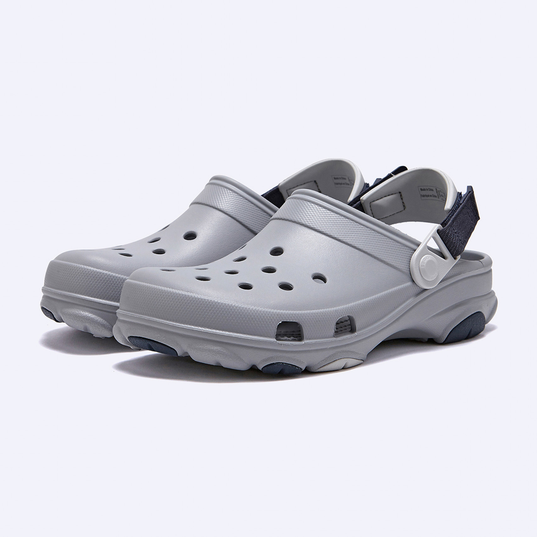 클래식 올 터레인 클로그 라이트 그레이 / 206340-007