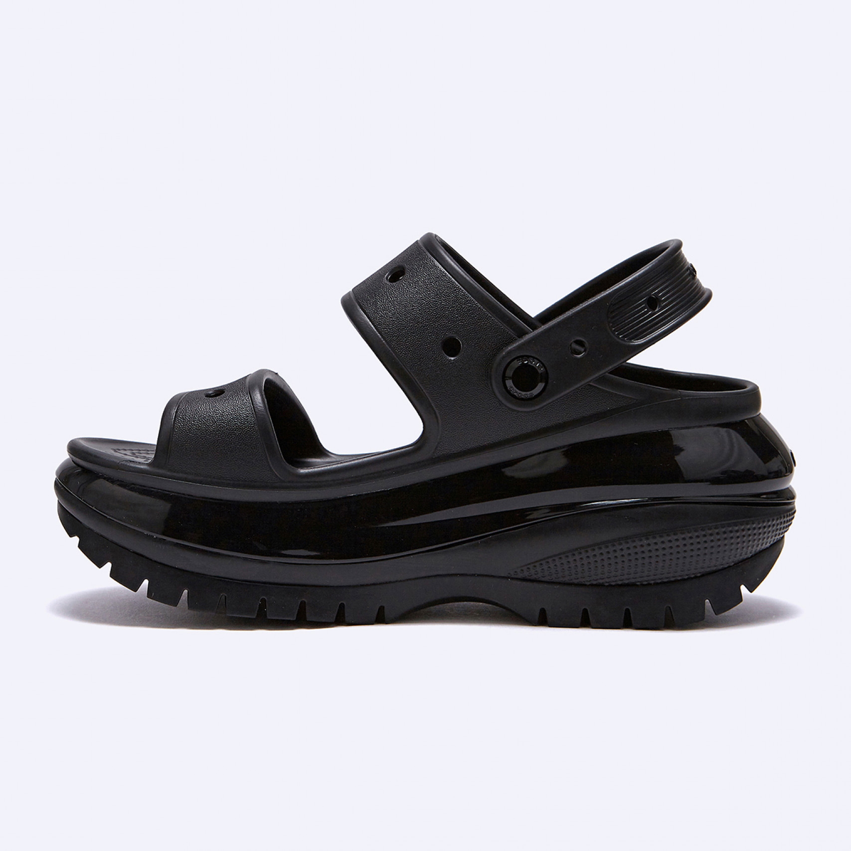 클래식 메가 크러쉬 샌들 블랙 / 207989-001