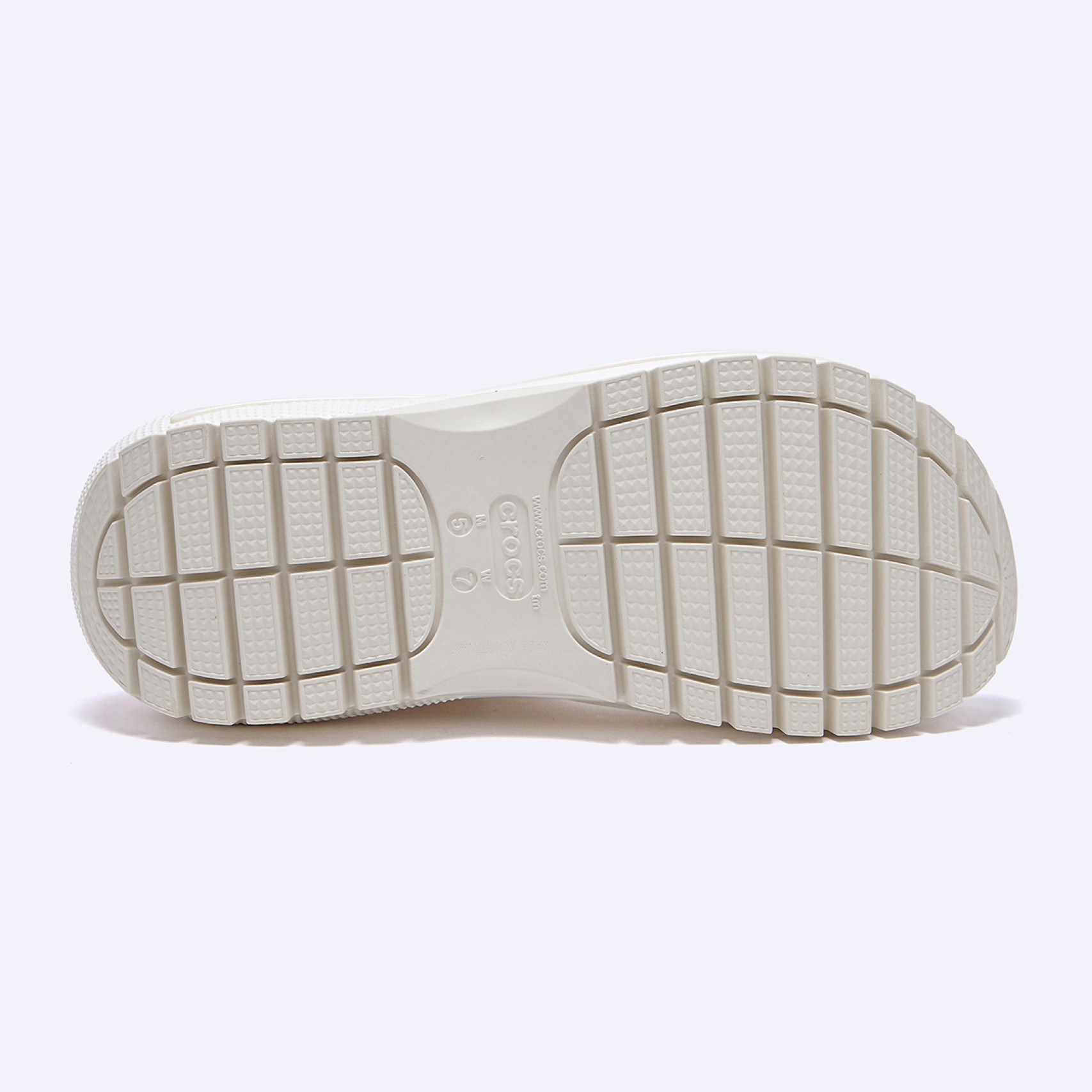 클래식 메가 크러쉬 샌들 화이트 / 207989-100