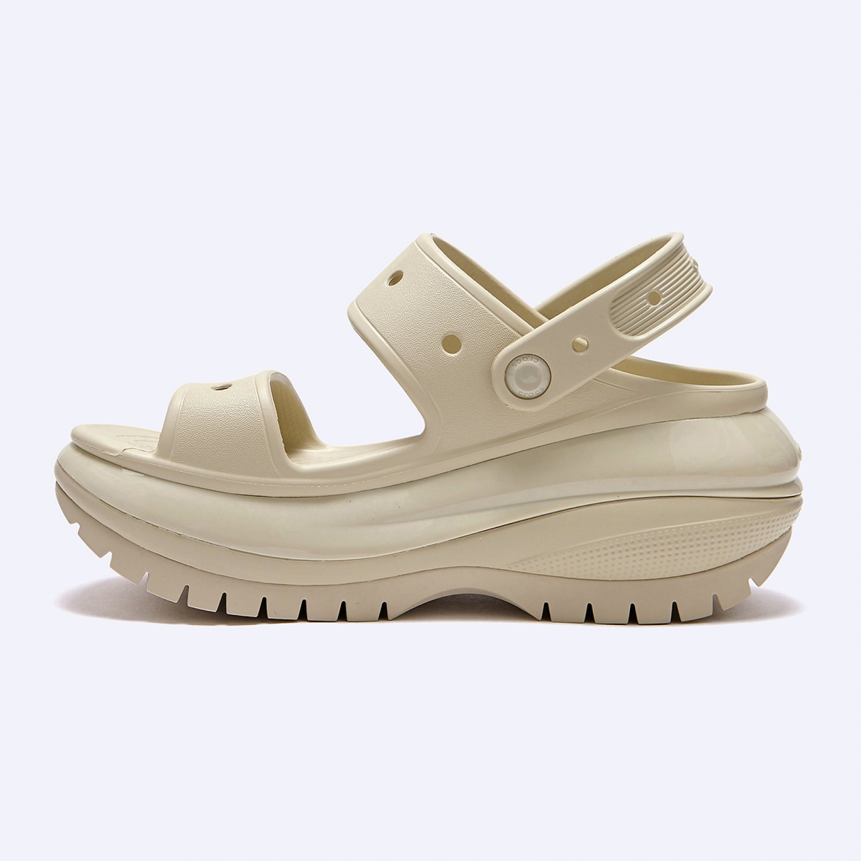 클래식 메가 크러쉬 샌들 베이지 / 207989-2Y2