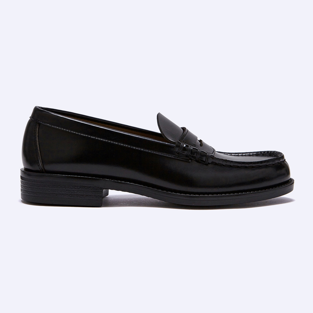 남성용 PU 페니로퍼 HS-6550 BLACK