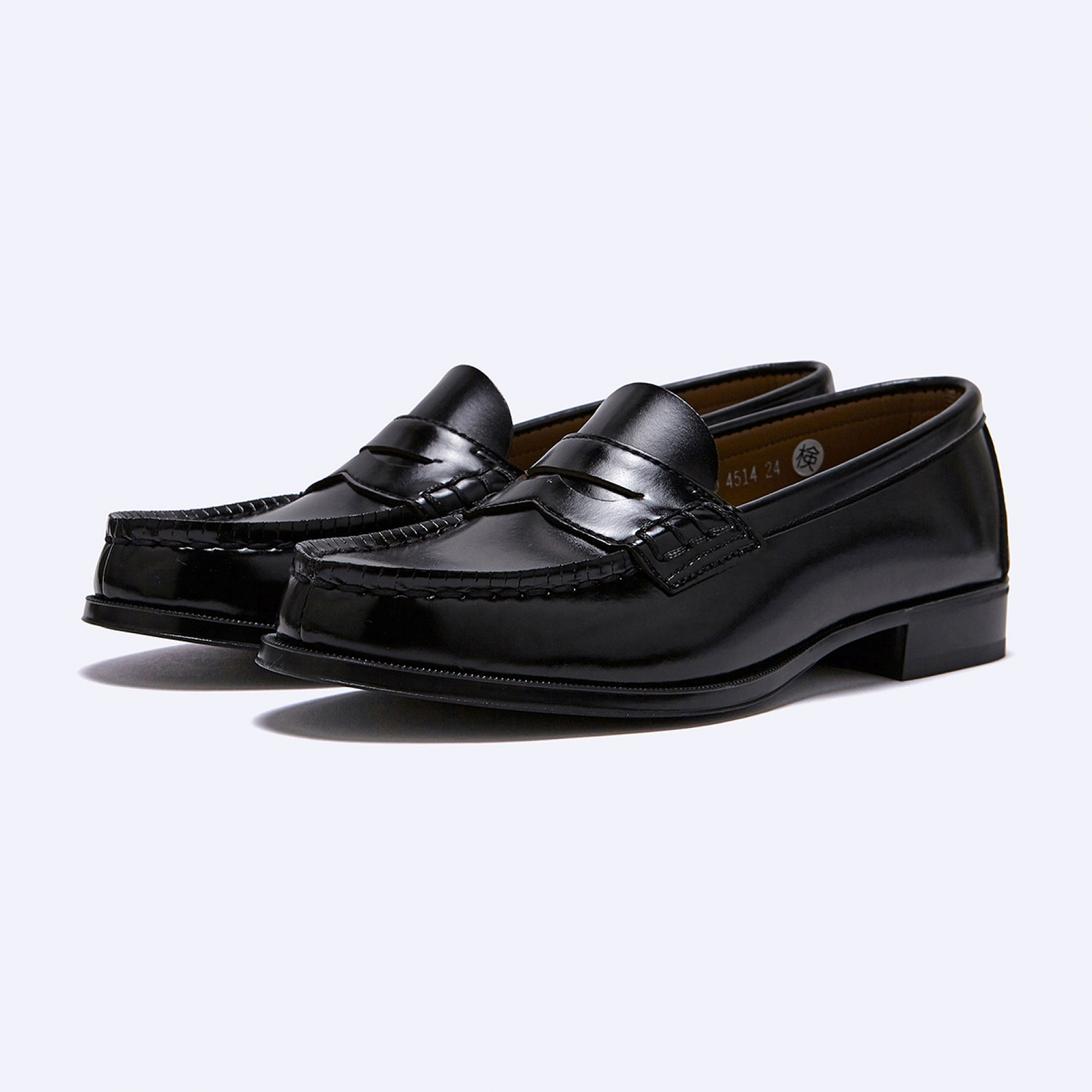 여성용 PU 페니로퍼 HS-4514 BLACK