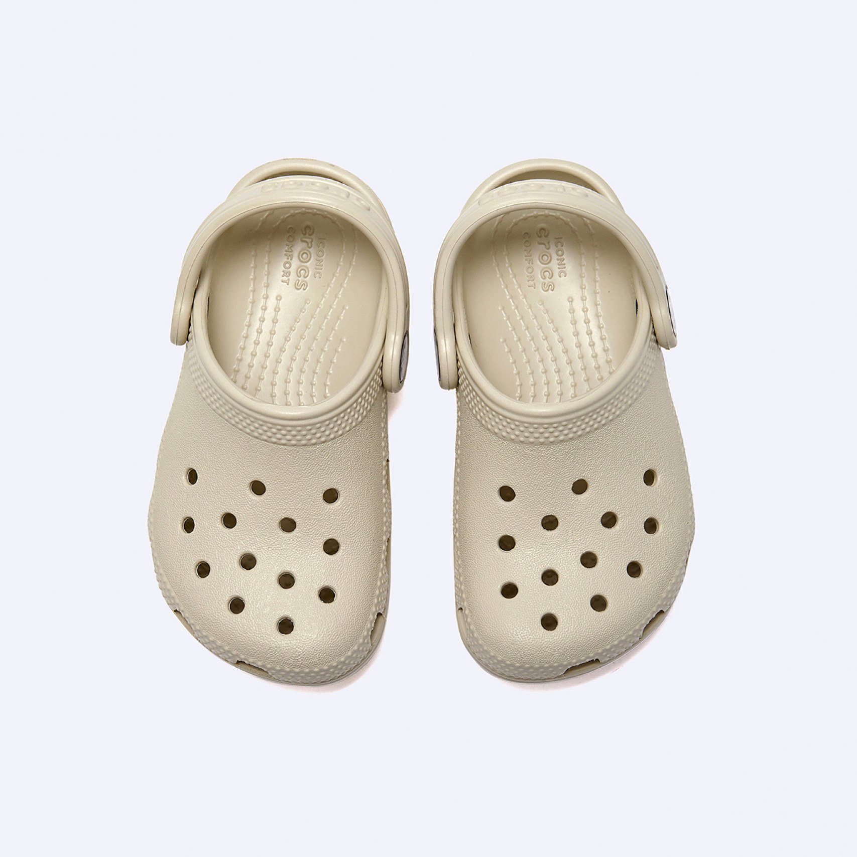 클래식 클로그 토들러 본 베이지 / 206990-2Y2