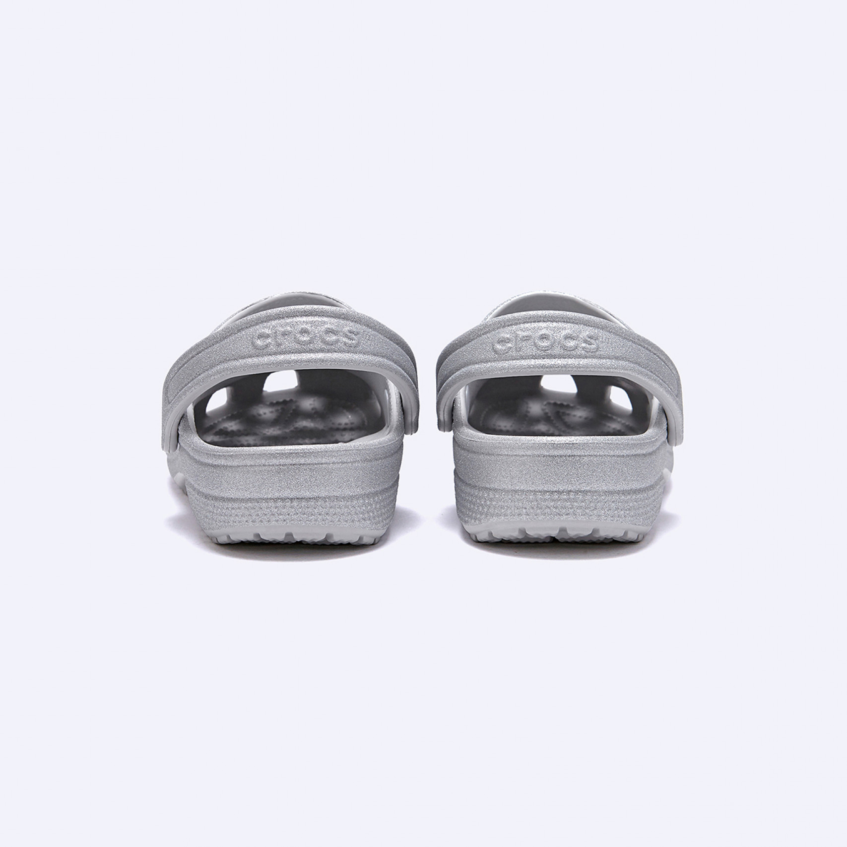 클래식 글리터 클로그 실버 / 205942-0IC