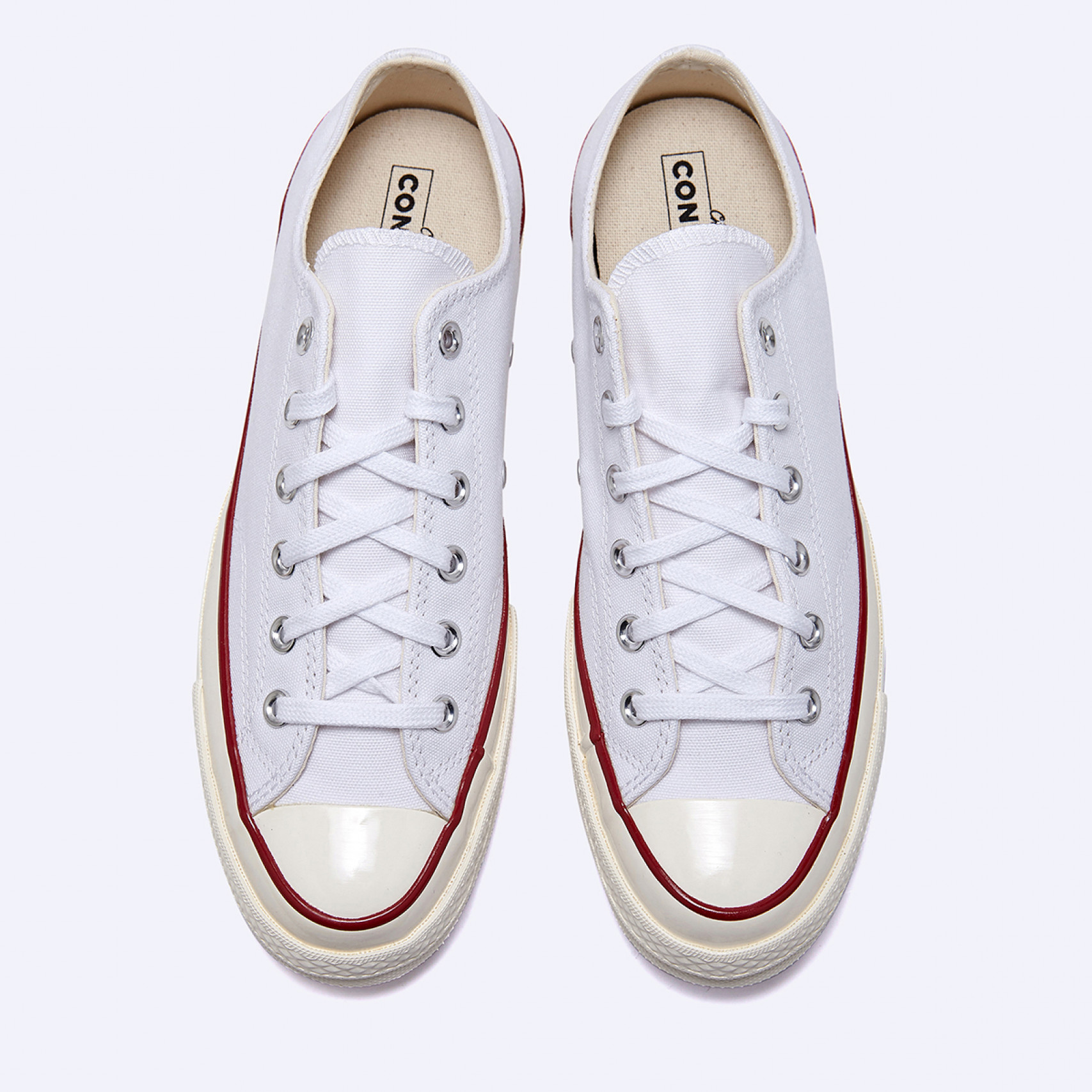 척 70 빈티지 캔버스 화이트 남성 / 162065C