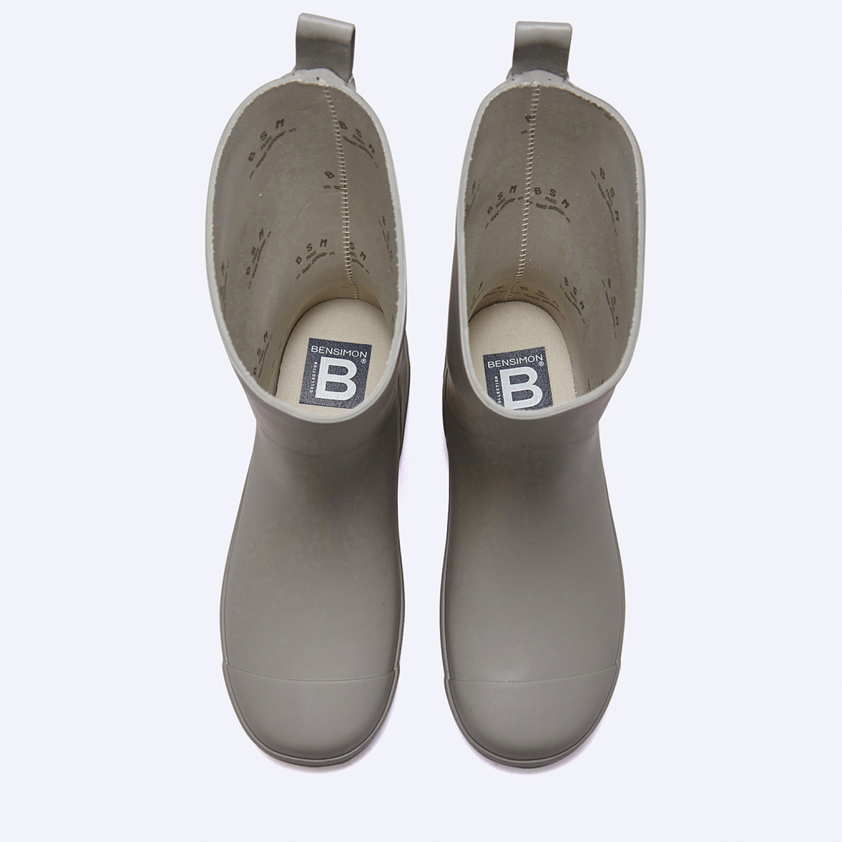 레인 부츠 미드 돌핀 그레이 / BSPPRB102