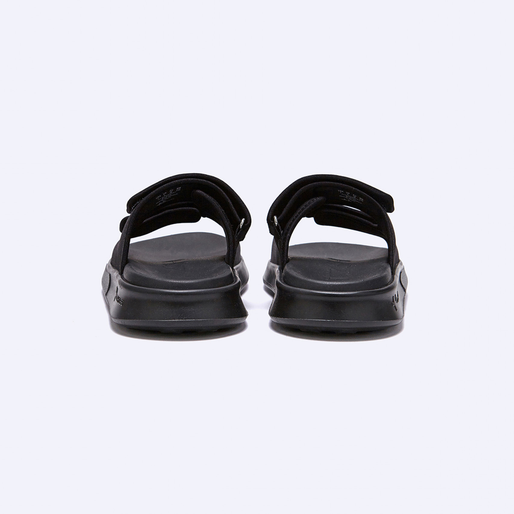 젤리 더블 라인 슬라이드 블랙 / FLOTEA2U01