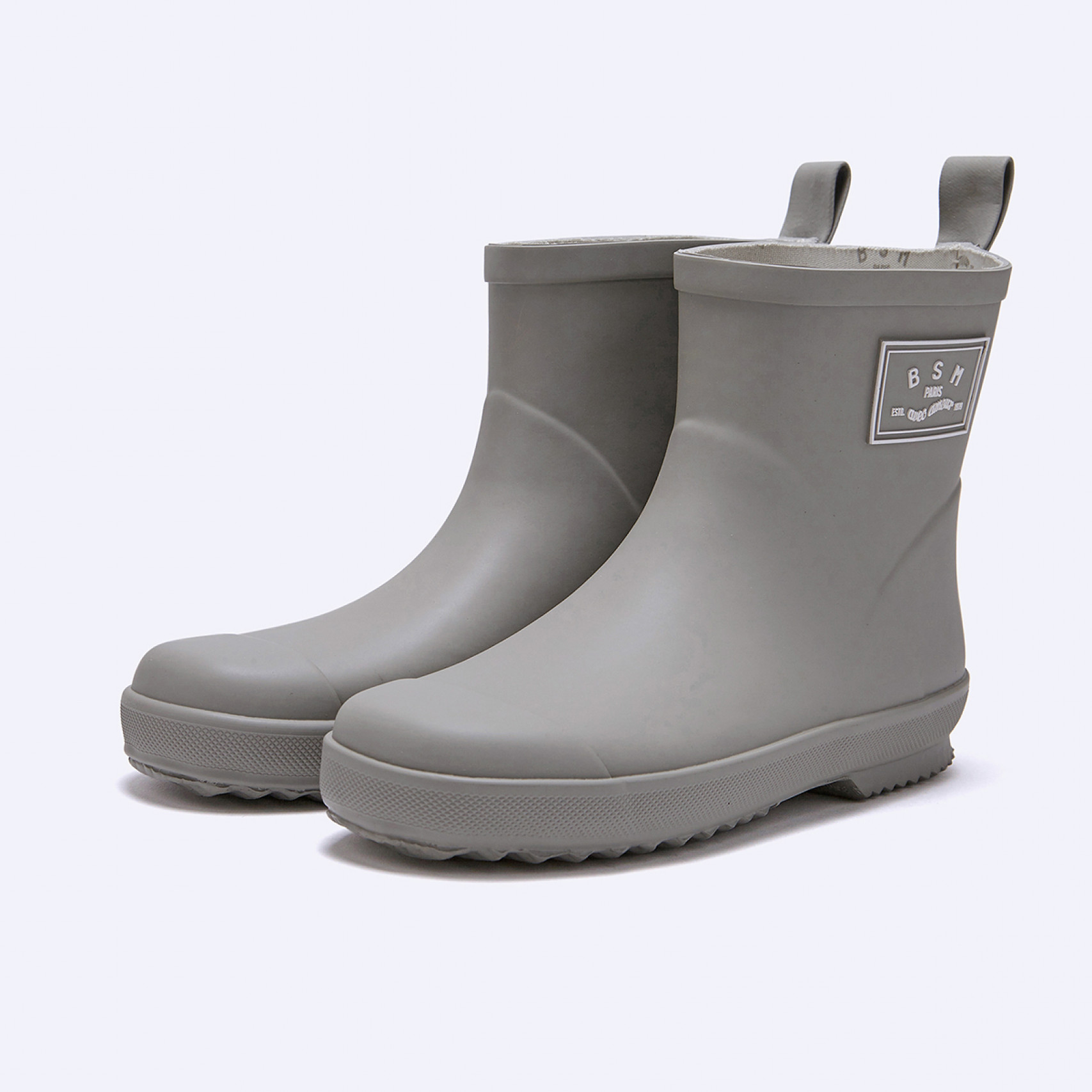 레인 부츠 로우 돌핀 그레이 / BS4SRB101
