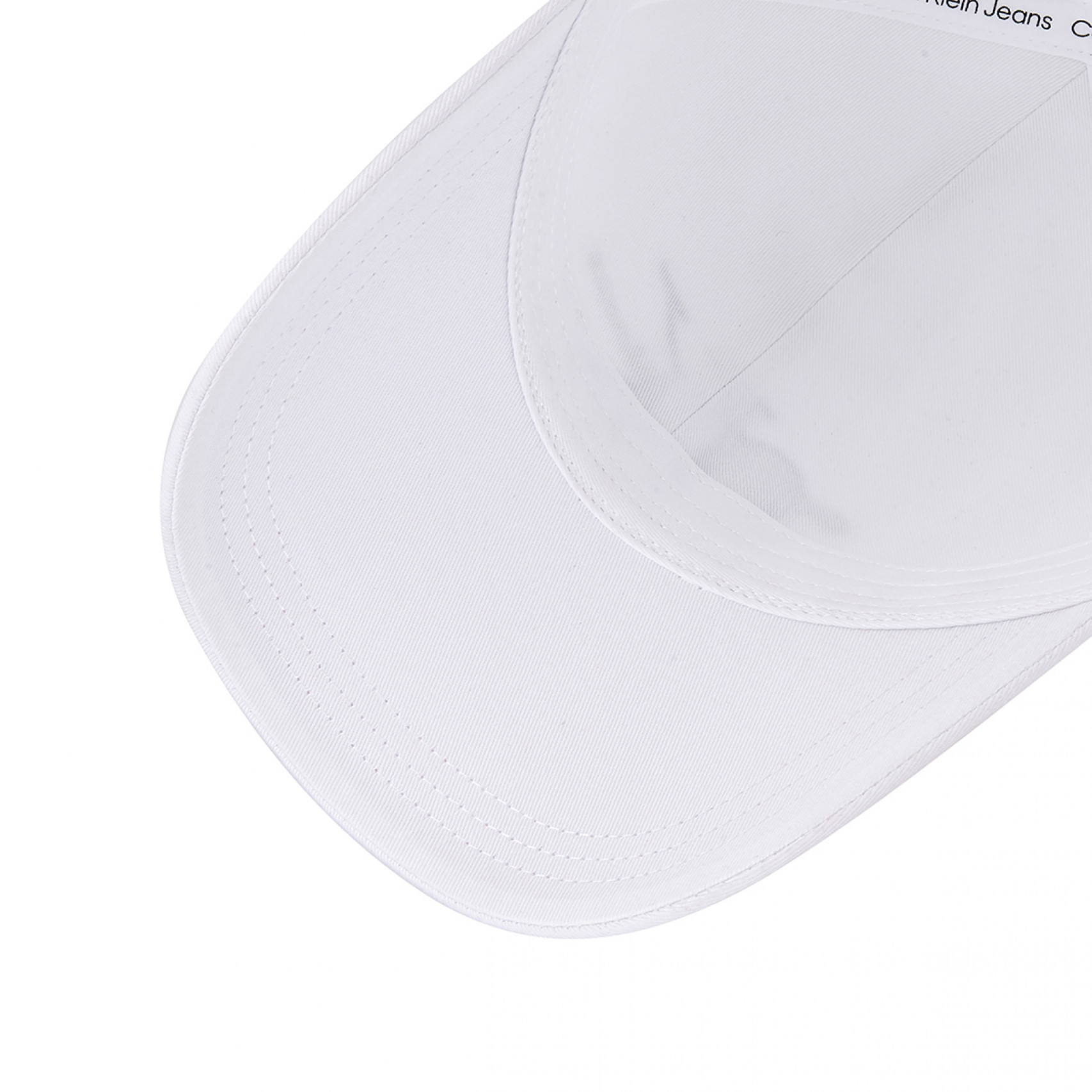 CKJ 모노그램 엠브로이더리 볼캡 화이트 / HX0263391