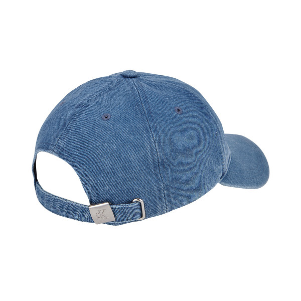 キャップ ^ ^ Unisex CKJ Denim Ball Cap HX0278 458 HX027845 CALVIN KLEIN JEANS 남녀공용 CKJ 데님 볼캡 블루 , HX0278458