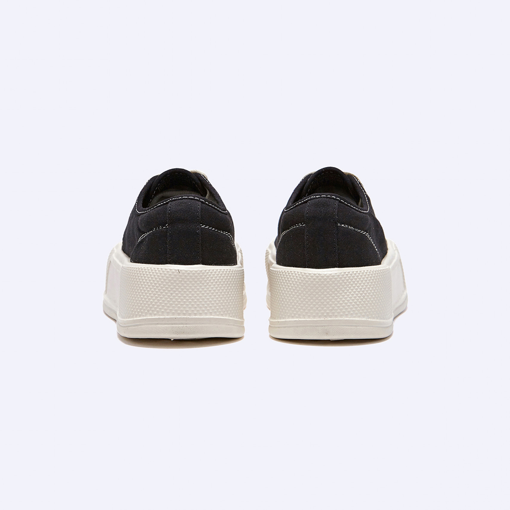 D Basic 보티 스니커즈 블랙 여성 / FLFDEA1W21