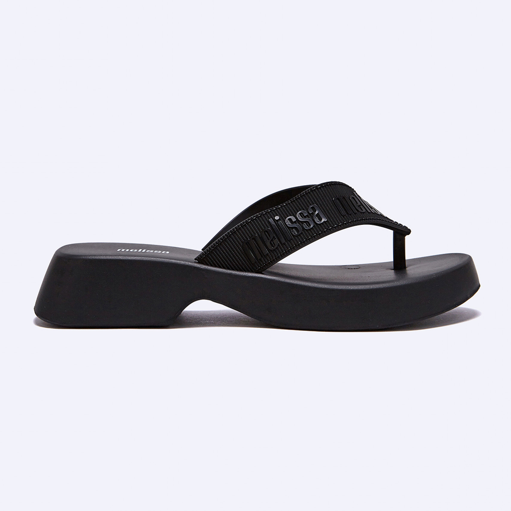 플랫폼 엠 러버 플립플랍 블랙 / 35858-AW173