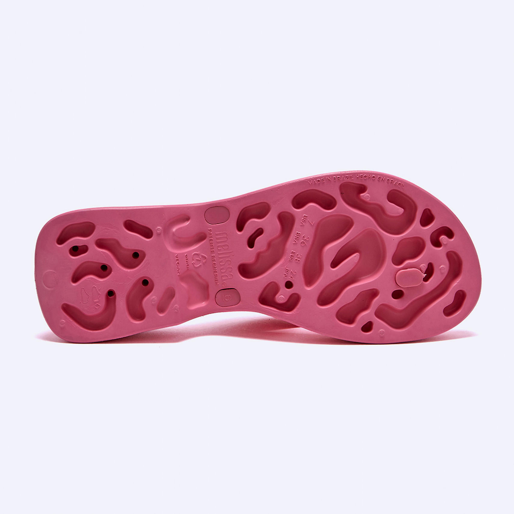 플랫폼 엠 러버 플립플랍 핑크 / 35858-AW176