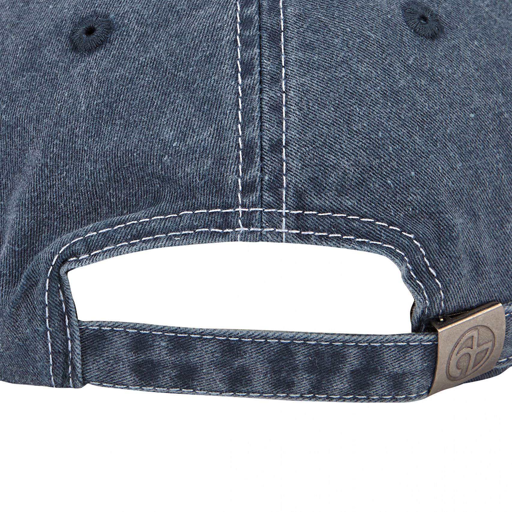 STITCHED BALL CAP - WASHED BLUE