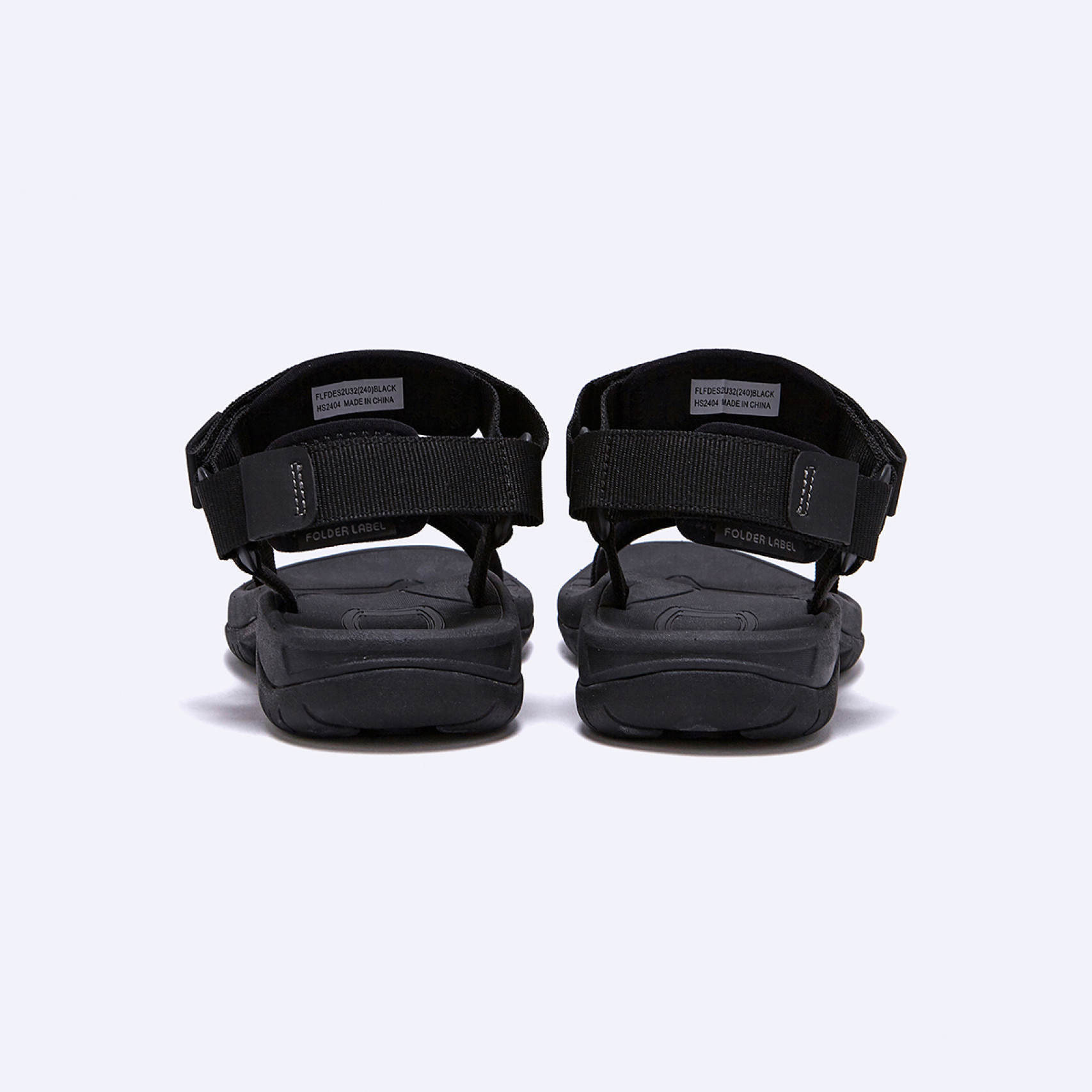 D Basic SPT 샌들 블랙 / FLFDES2U32