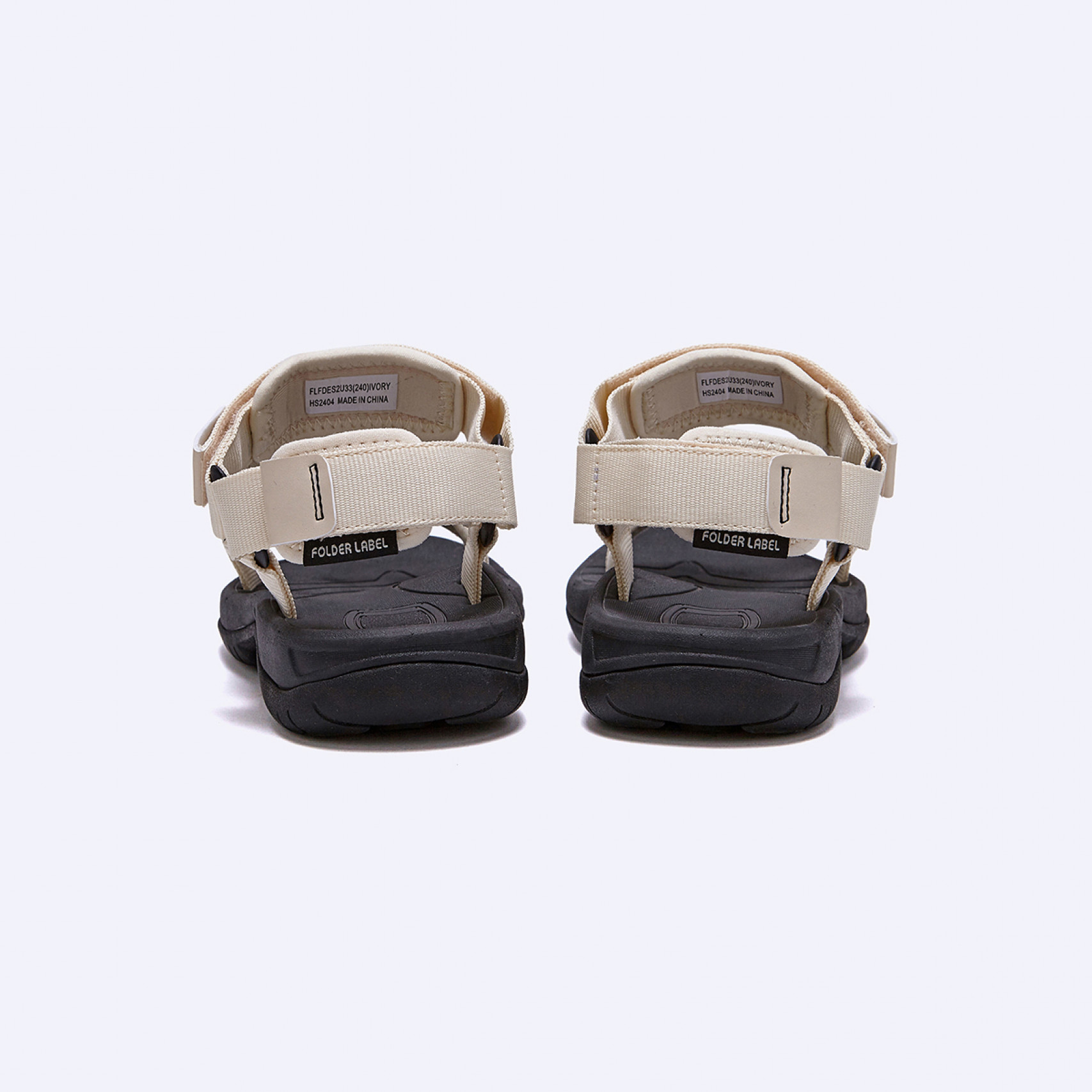 D Basic SPT 샌들 아이보리 / FLFDES2U33
