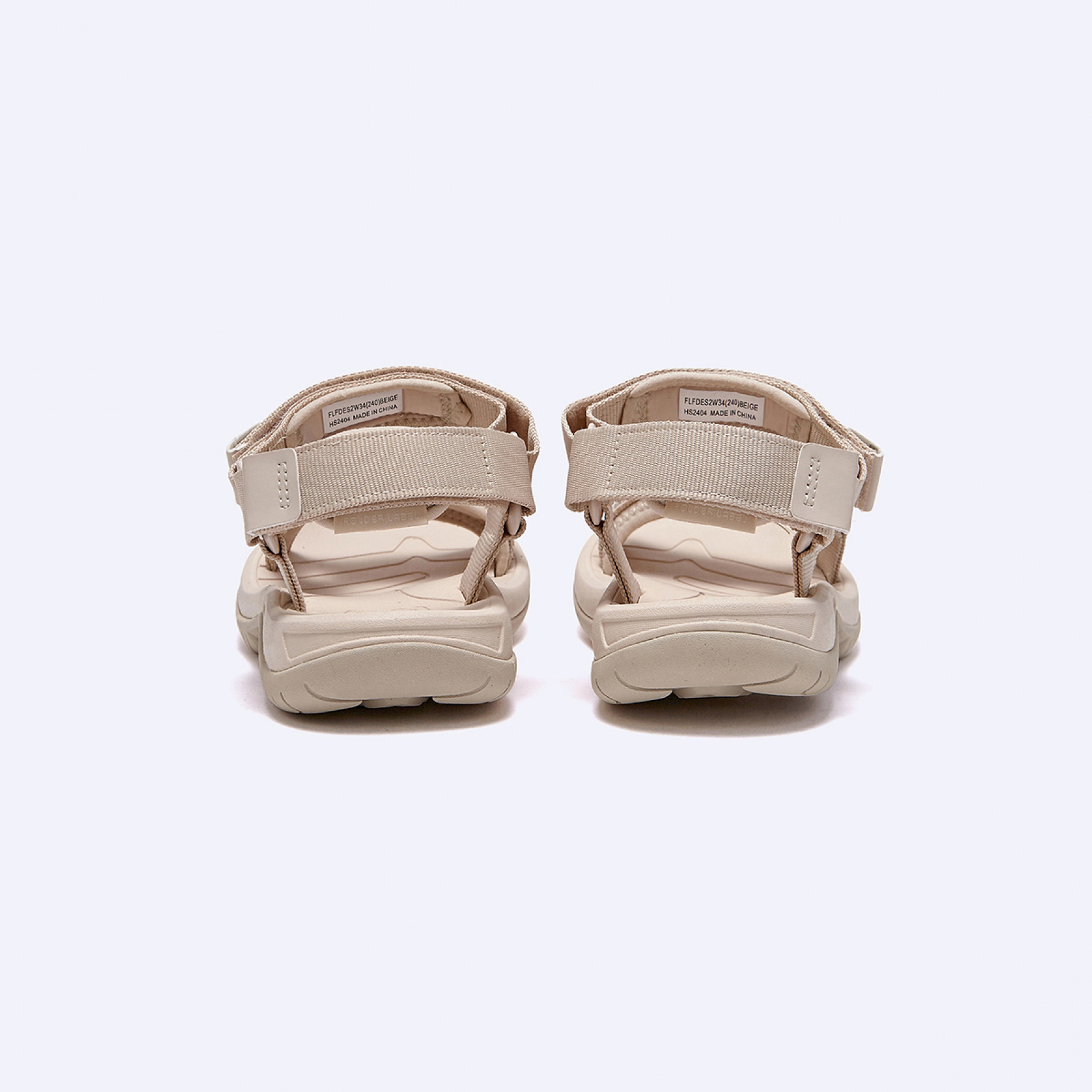 D Basic SPT 샌들 베이지 여성 / FLFDES2W34