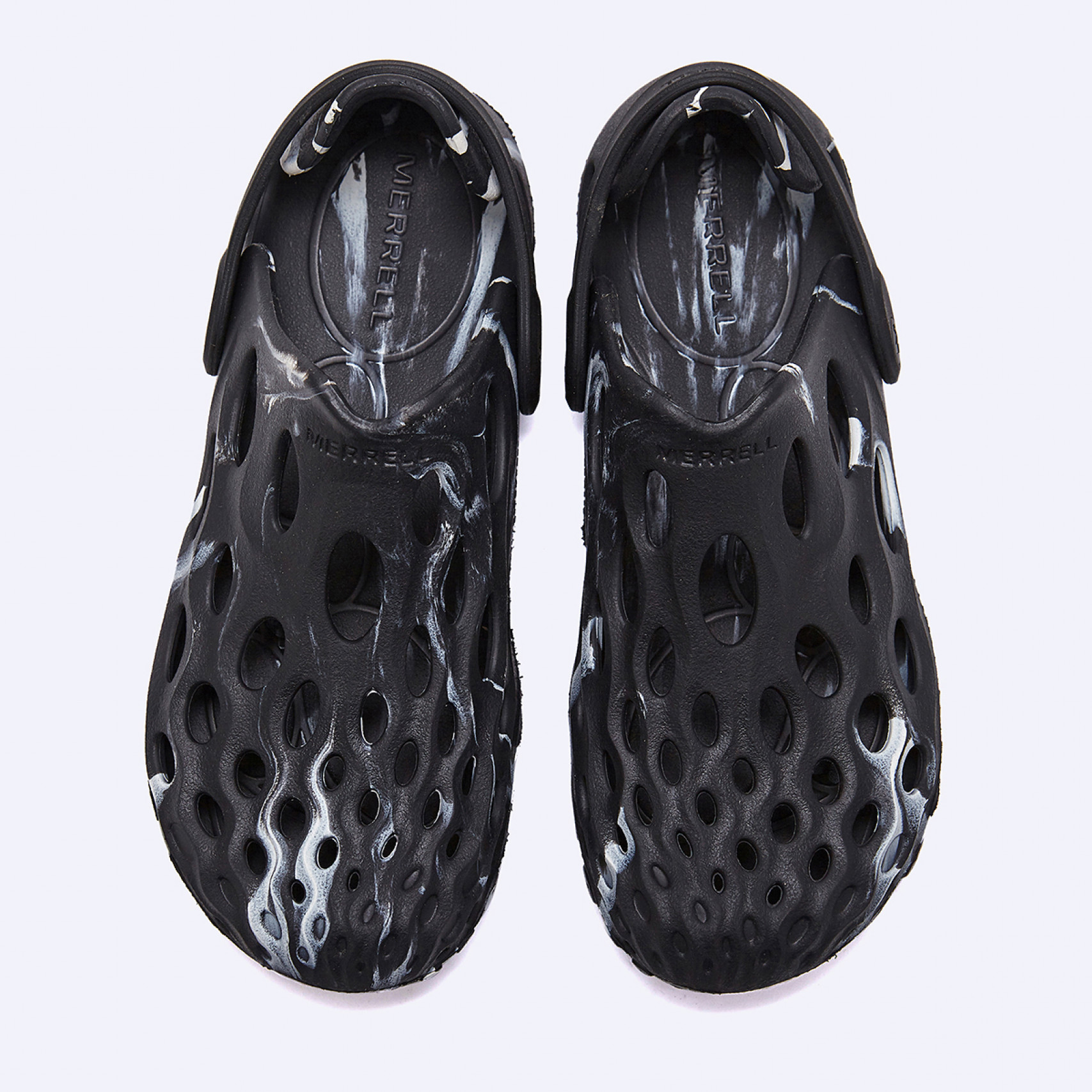 하이드로목 샌들 블랙 화이트 남성 / J003849