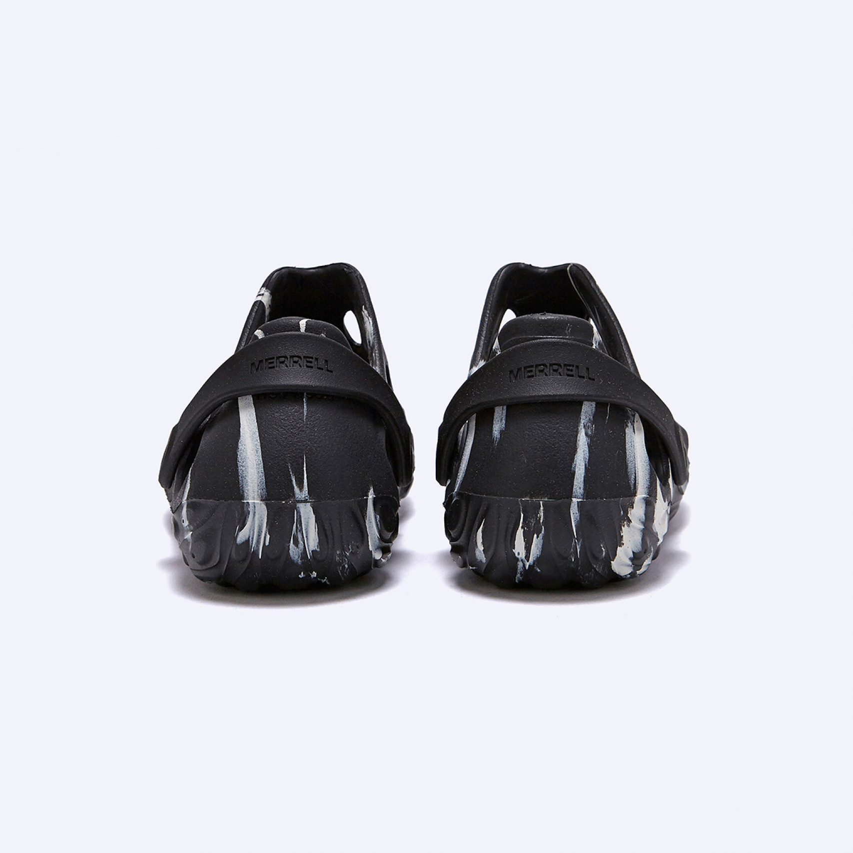 하이드로목 샌들 블랙 화이트 남성 / J003849