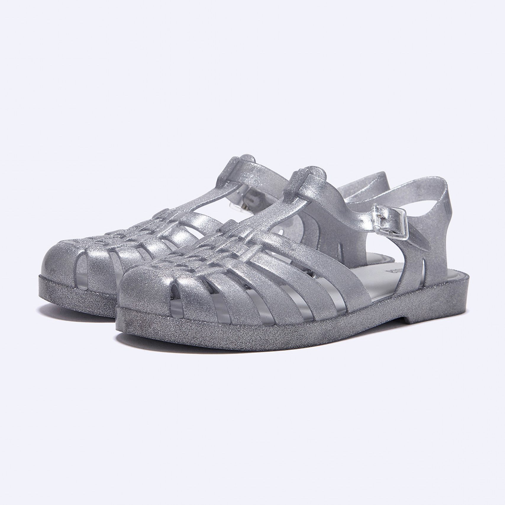 포제션 샤이니 샌들 실버 / 33520-AU691