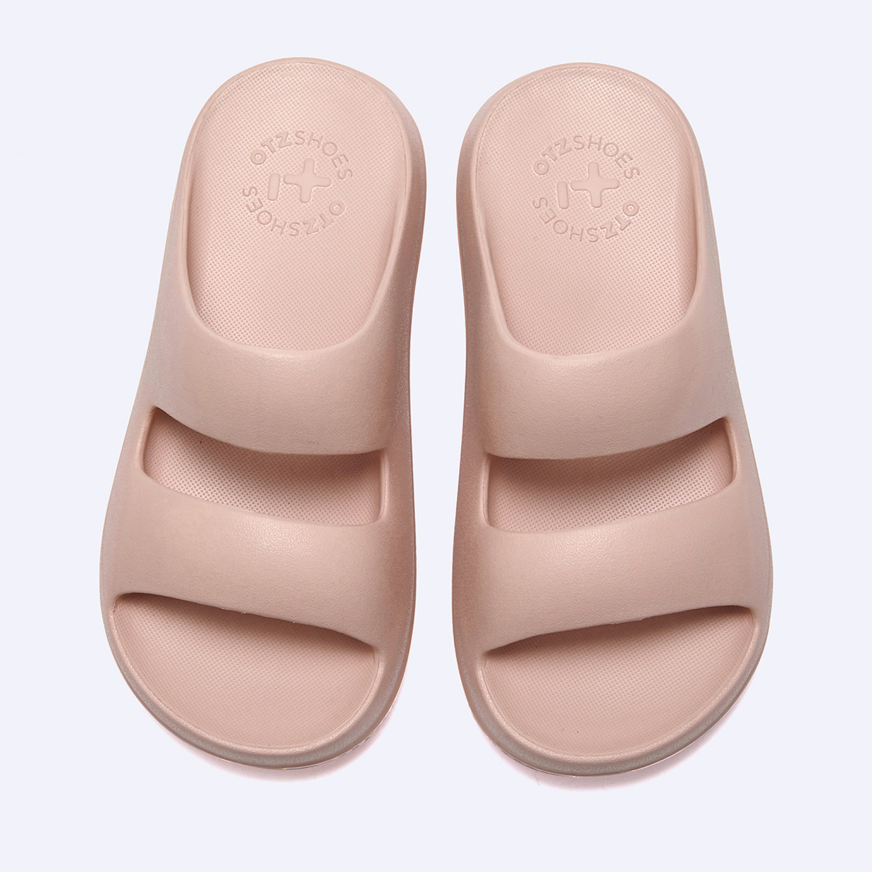 비들 플랫폼 투 스트랩 슬라이드 핑크 / FLOTES2W19