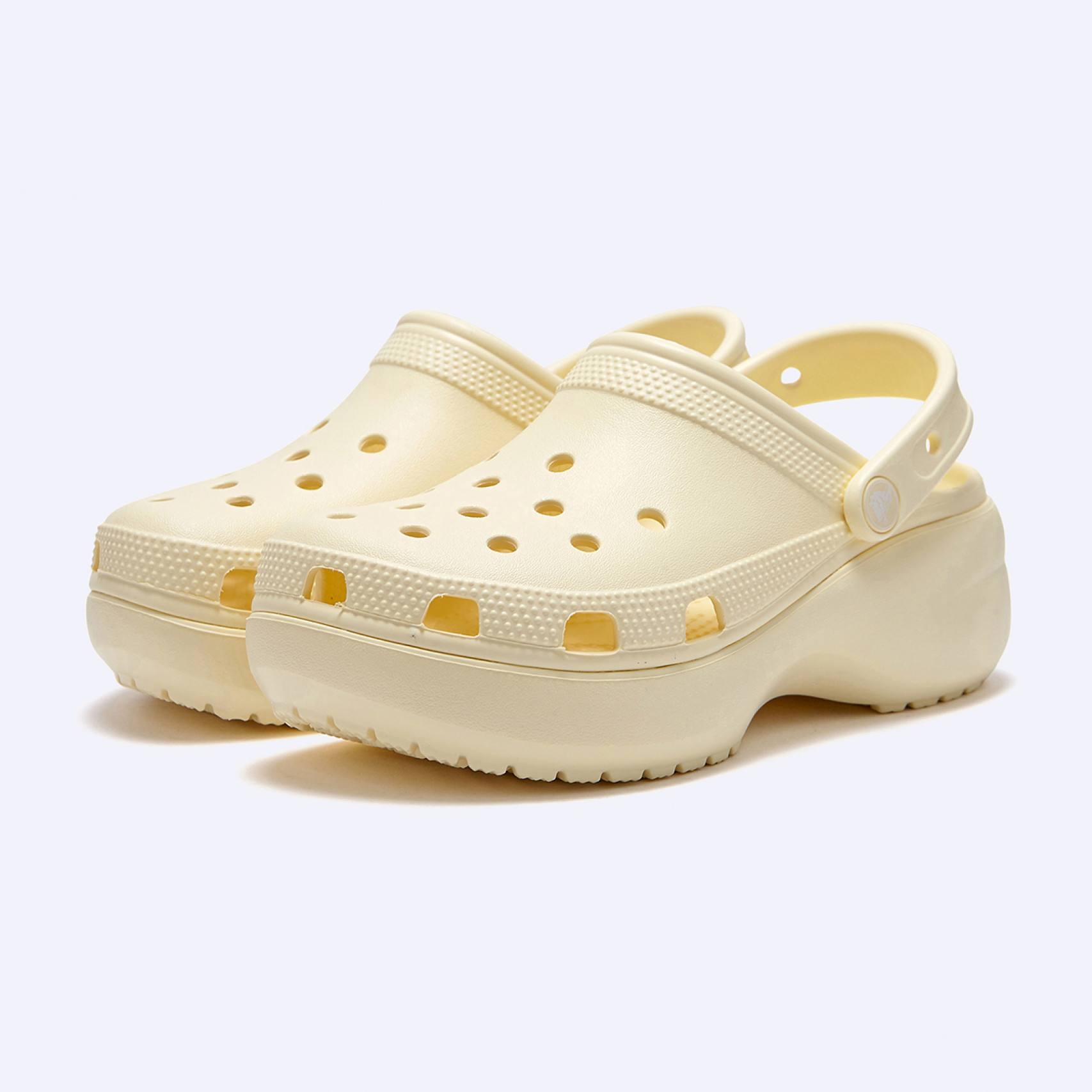 클래식 플랫폼 클로그 버터크림 / 206750-76O