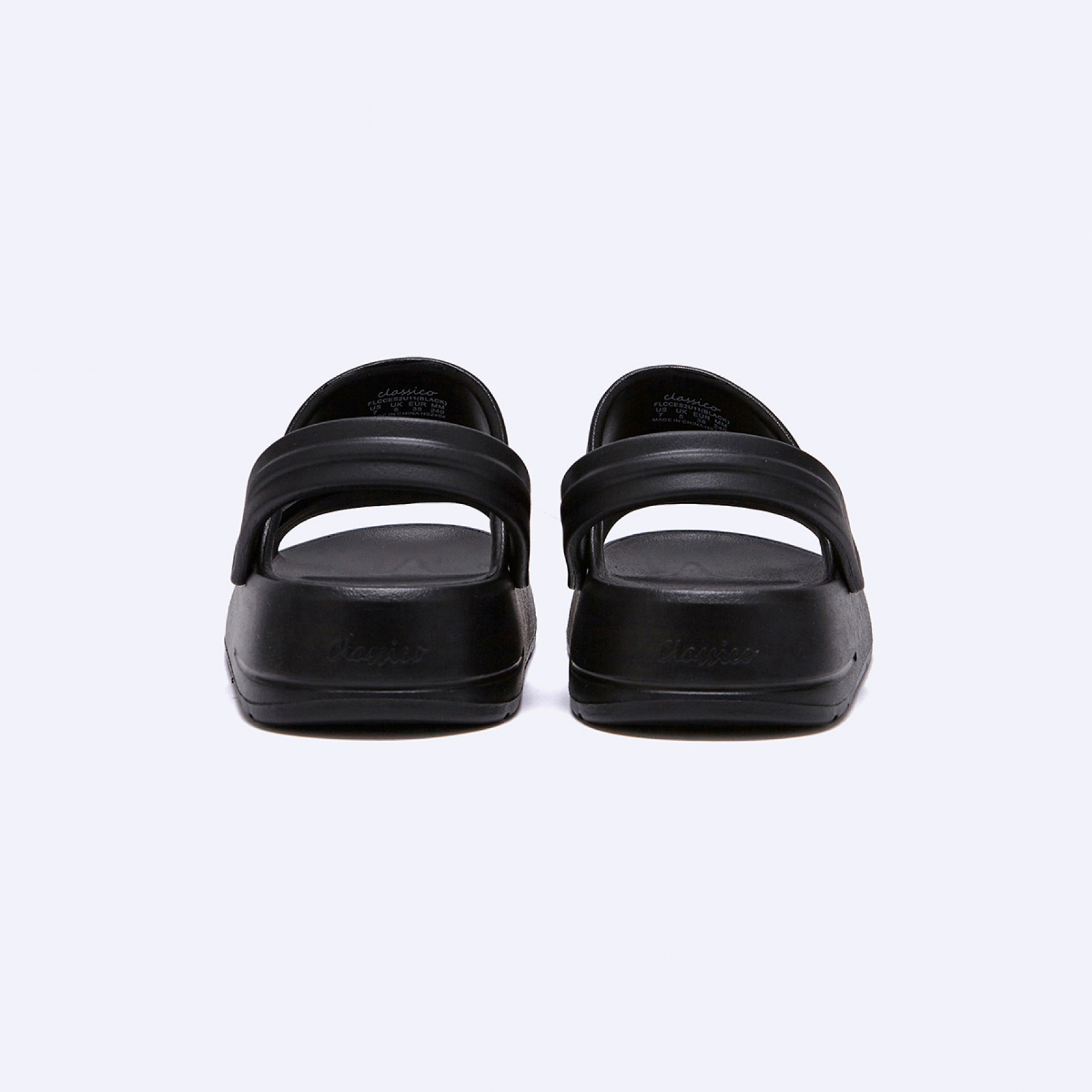 Classy 샌들 리커버리블랙 / FLCCES2U11