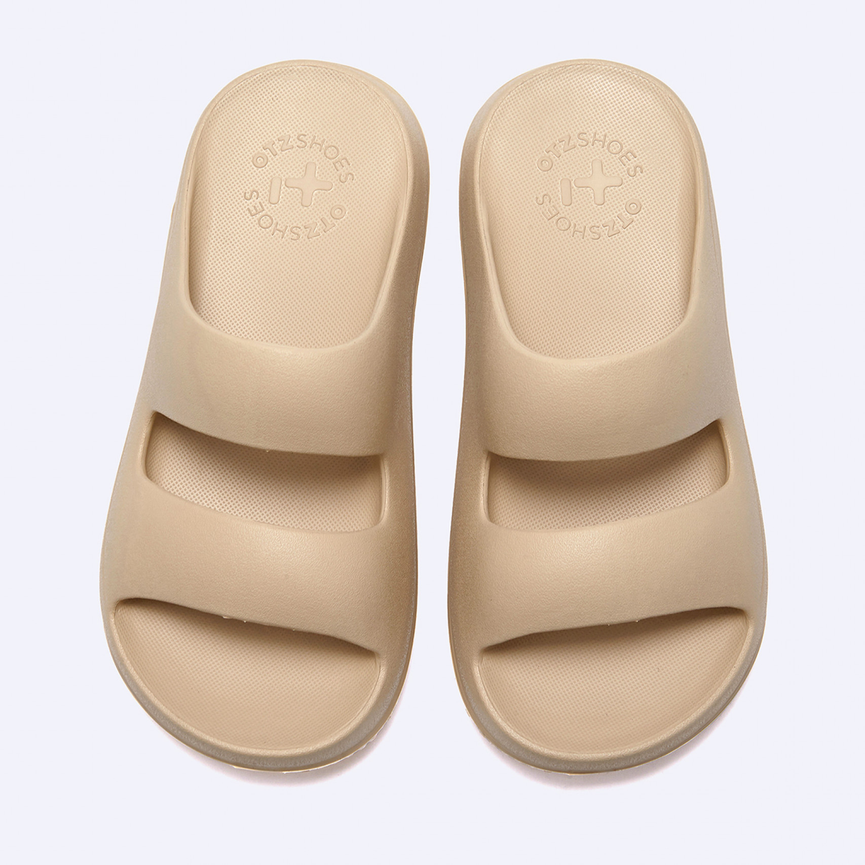 비들 플랫폼 투 스트랩 슬라이드 베이지 / FLOTES2U18