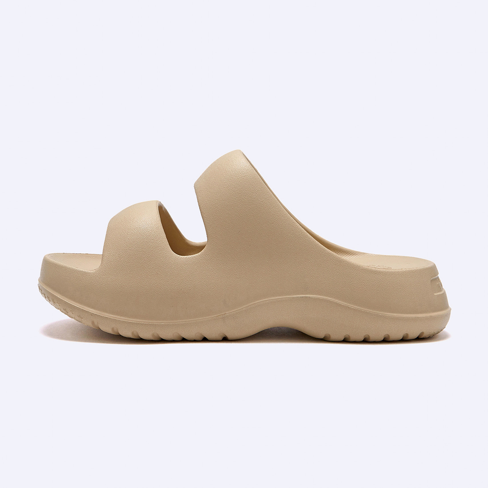 비들 플랫폼 투 스트랩 슬라이드 베이지 / FLOTES2U18