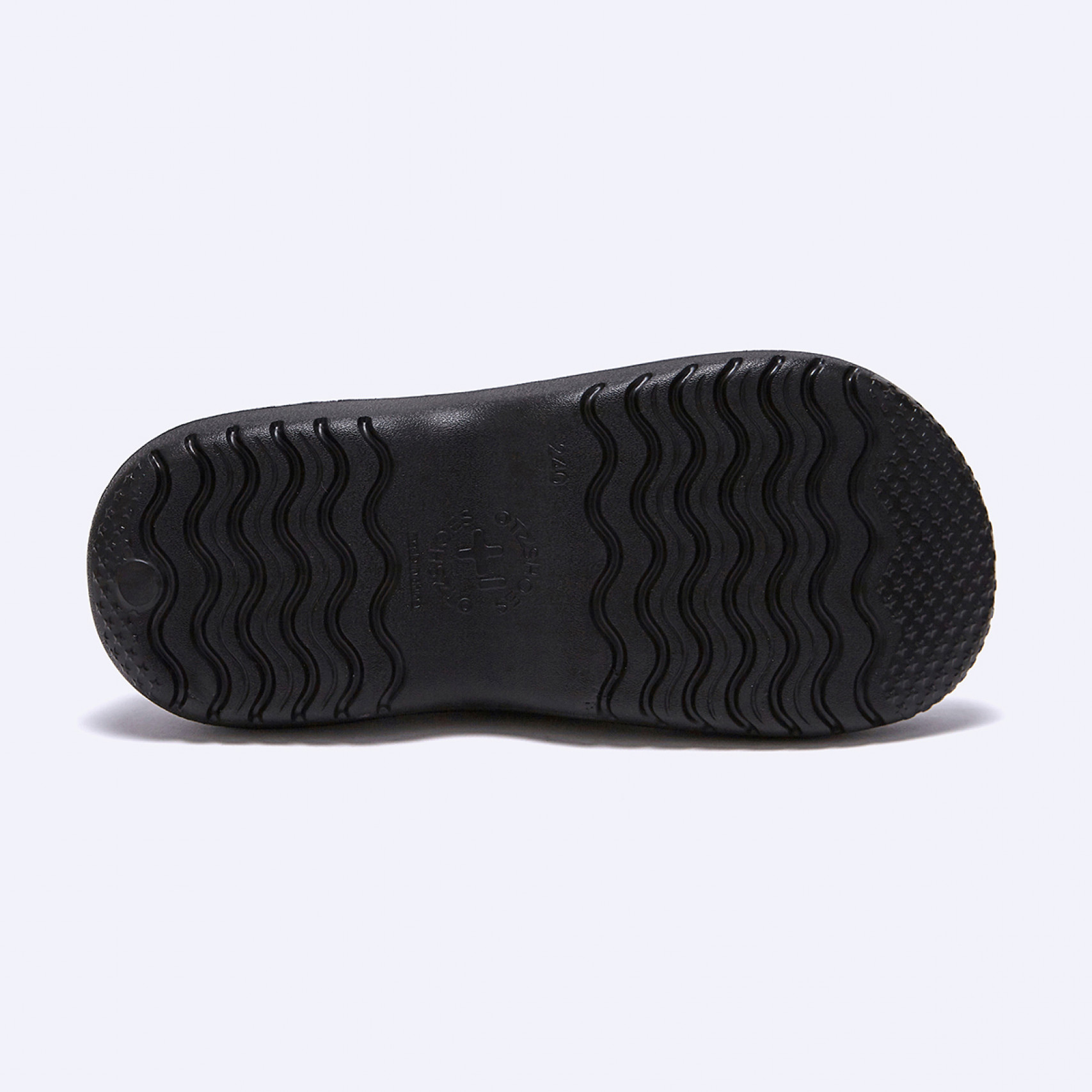 비들 플랫폼 투 스트랩 슬라이드 블랙 / FLOTES2U16