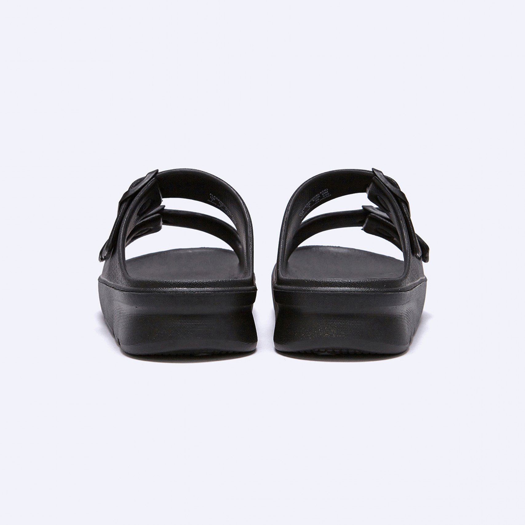 D Basic 쿠션 더블 슬라이드 블랙 / FLFDES2U20