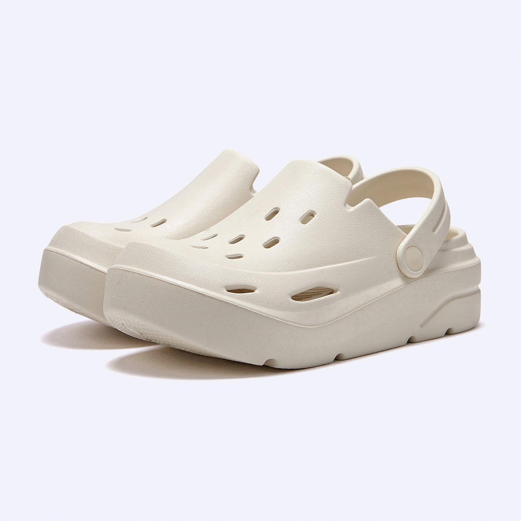 D Basic 쿠션 클로그 아이보리 / FLFDES2U52