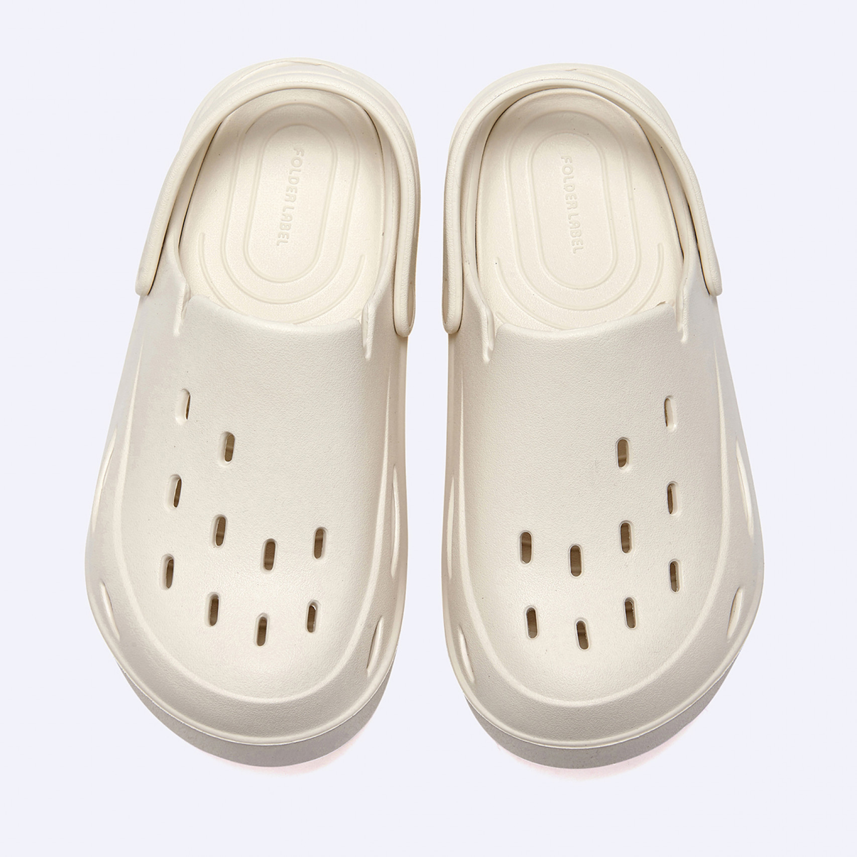 D Basic 쿠션 클로그 아이보리 / FLFDES2U52