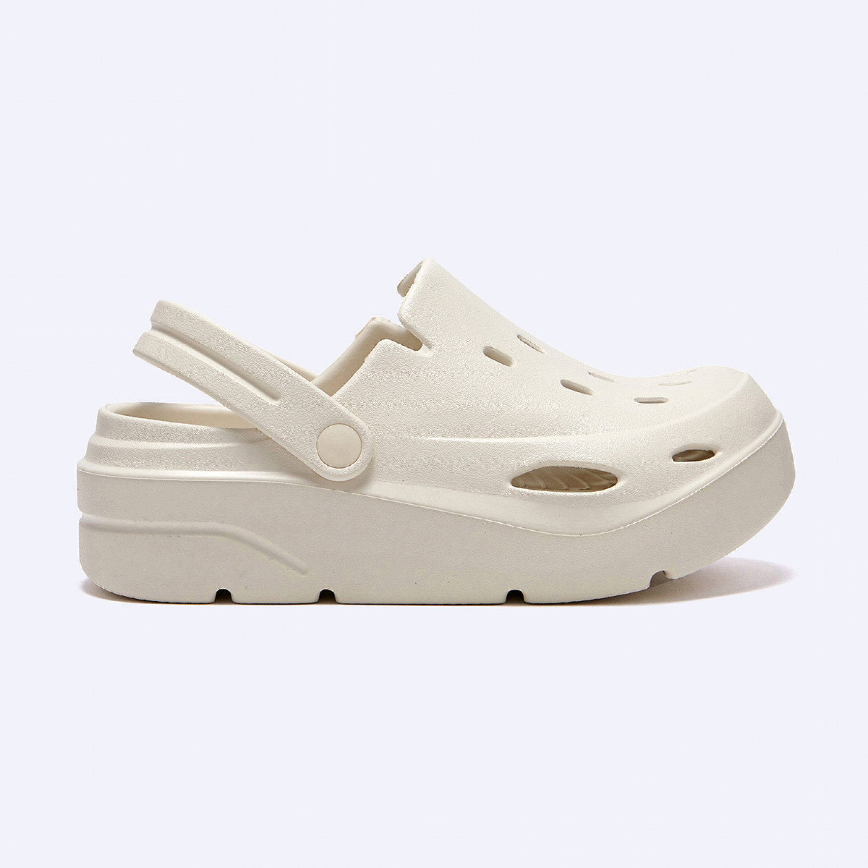 D Basic 쿠션 클로그 아이보리 / FLFDES2U52