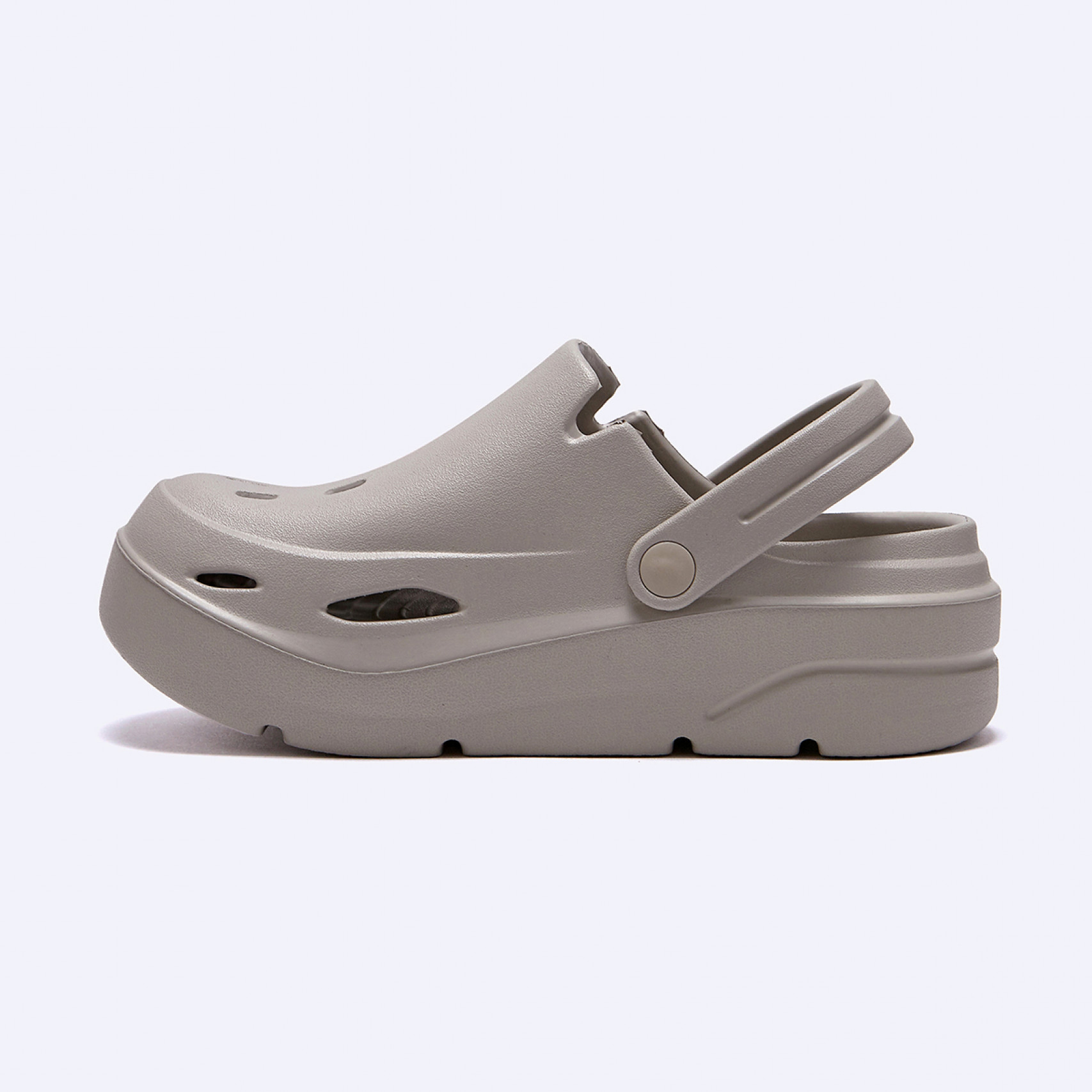 D Basic 쿠션 클로그 라이트 그레이 / FLFDES2U53