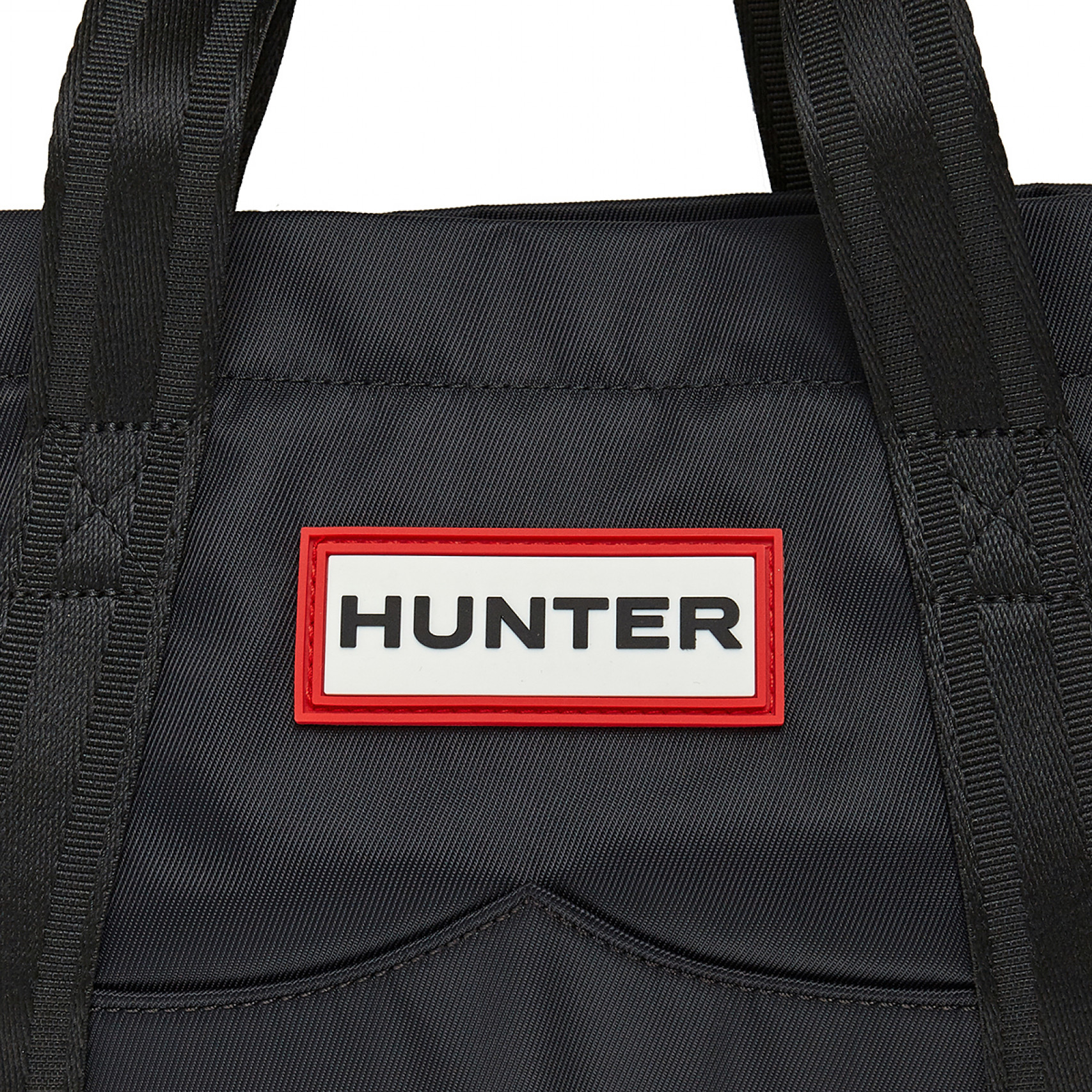 (공용) 나일론 탑클립 미니 토트백 블랙 / UBS1203KBMBLK