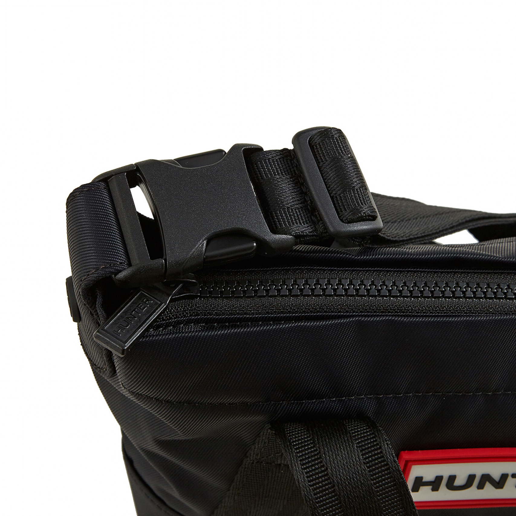 (공용) 나일론 탑클립 미니 토트백 블랙 / UBS1203KBMBLK