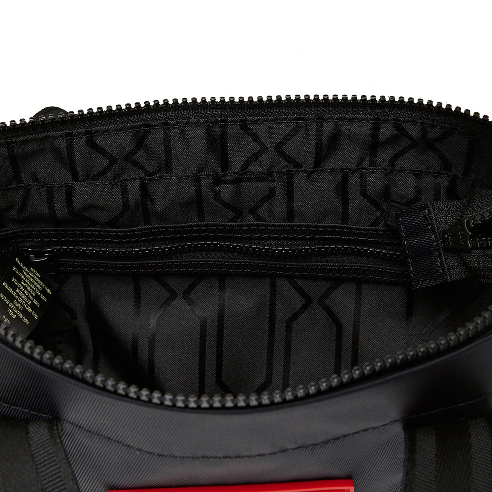 (공용) 나일론 탑클립 미니 토트백 블랙 / UBS1203KBMBLK