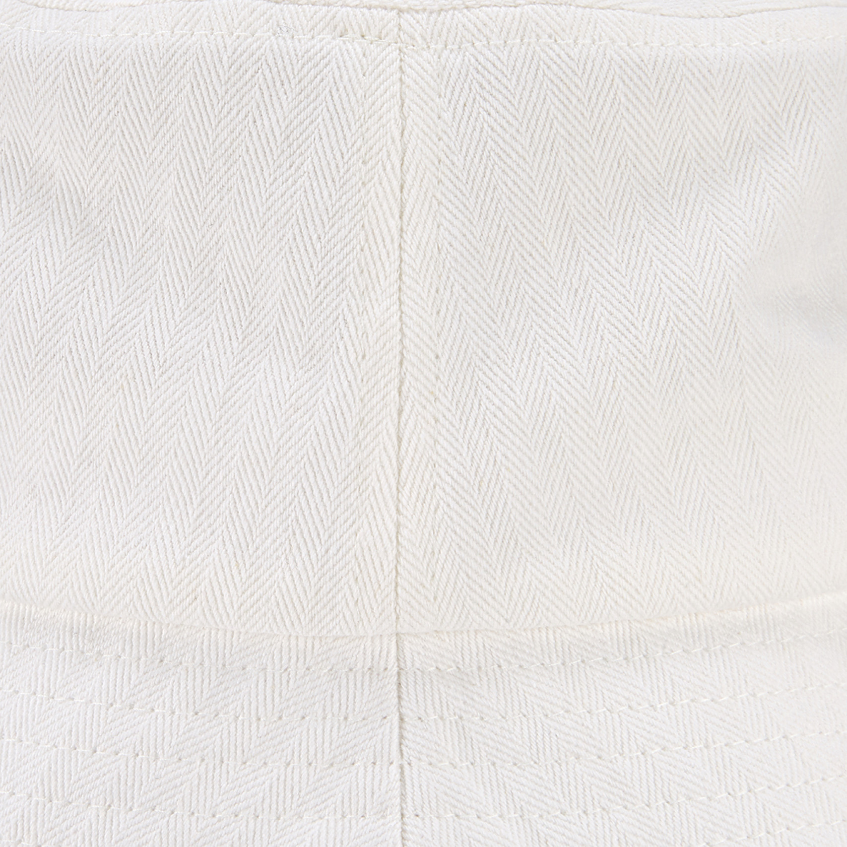 레터링 버킷햇 화이트 / FLOTES2C03