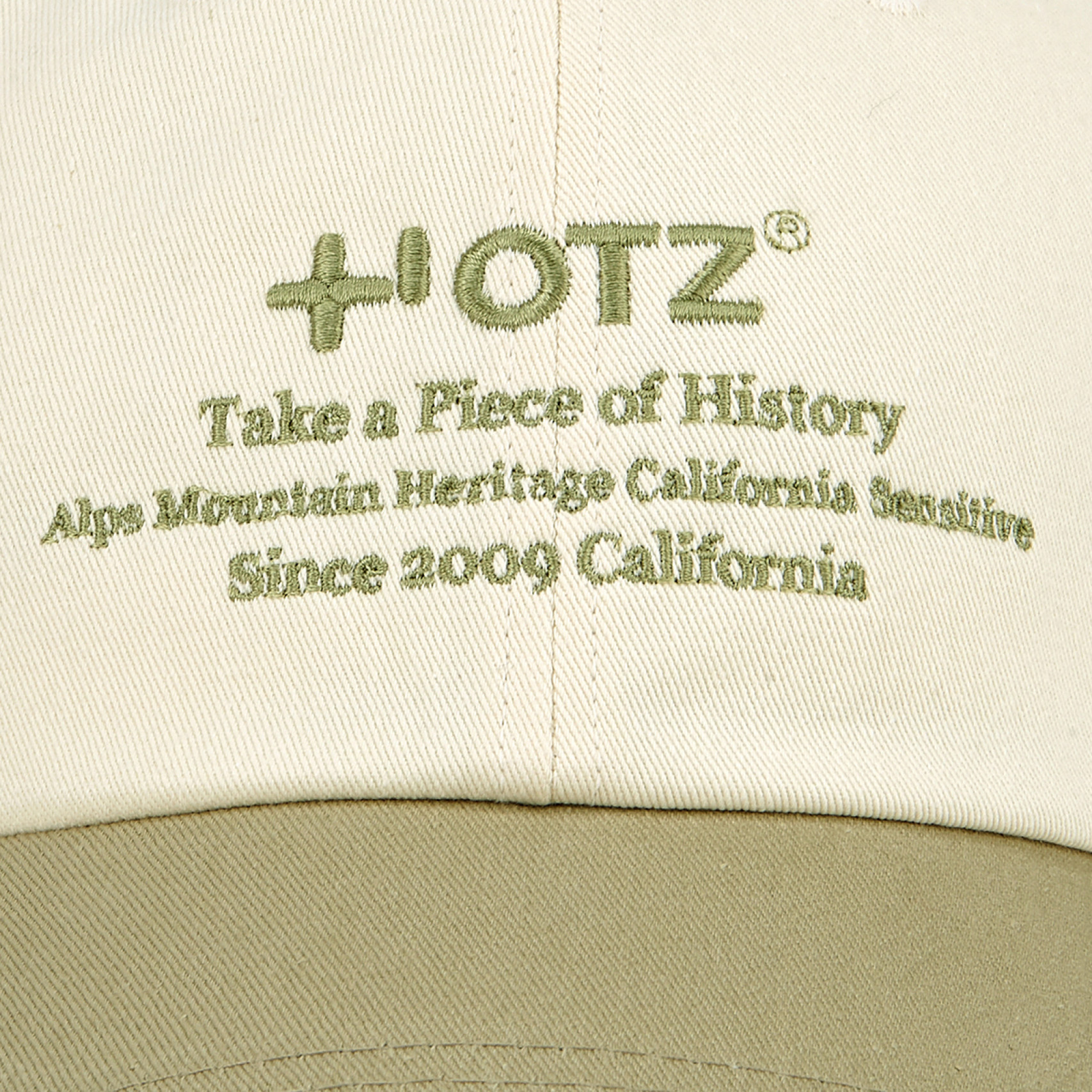 레터링 볼캡 그린 / FLOTES2C02